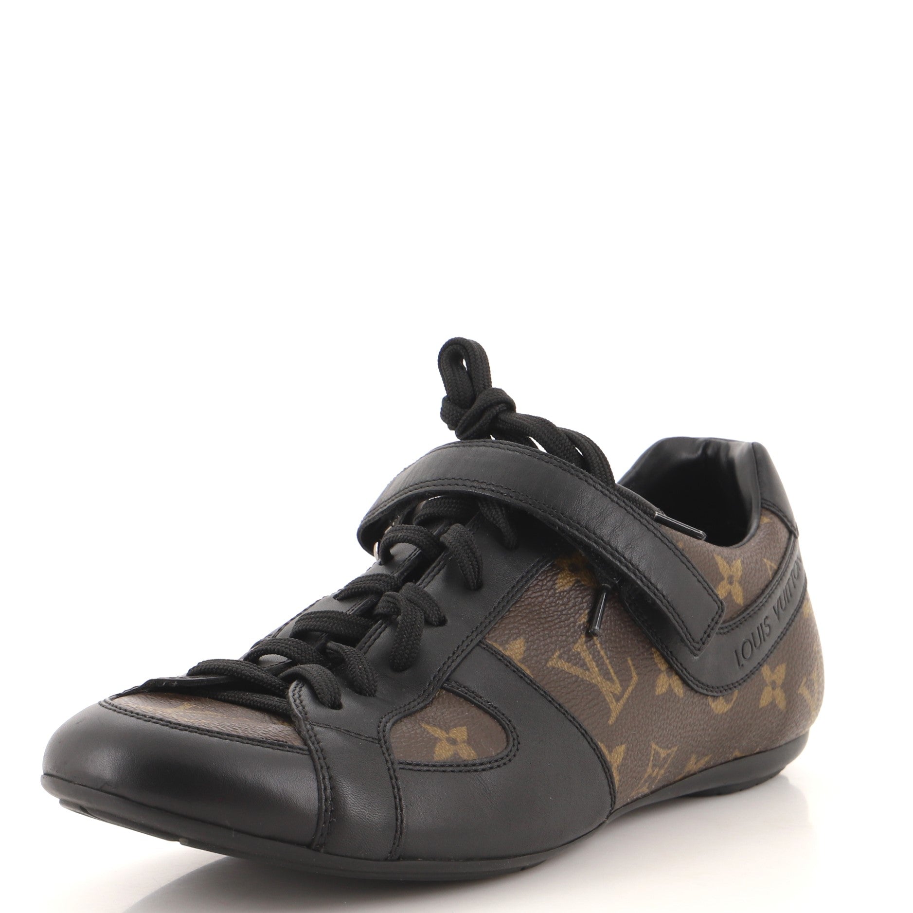 Women's Globe Trotter Sneakers Monogram Canvas and Leather