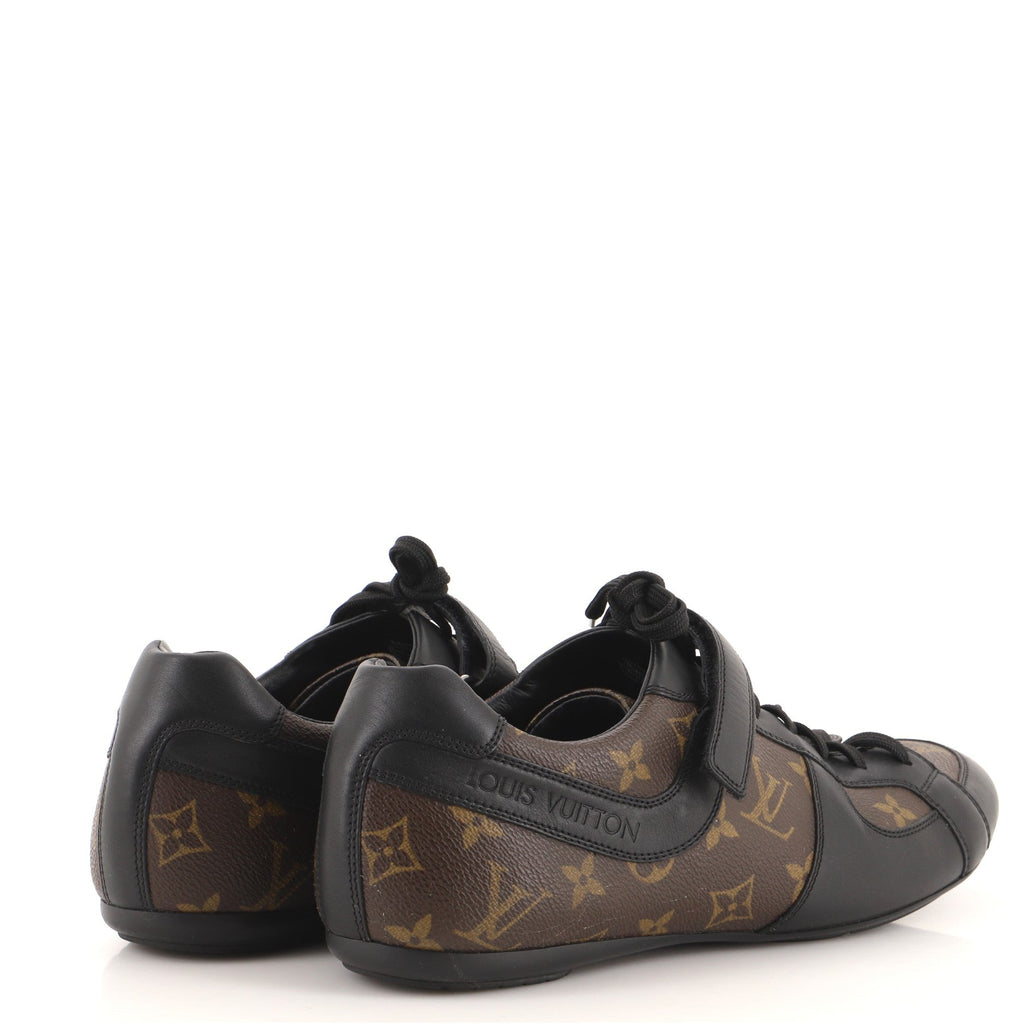 Women's Globe Trotter Sneakers Monogram Canvas and Leather