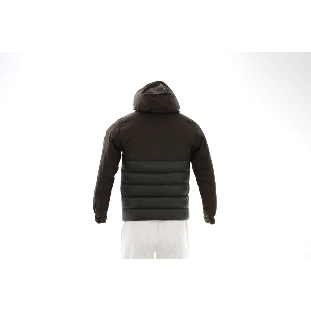 Men's Laurain Hybrid Hooded Jacket Quilted Nylon with Down