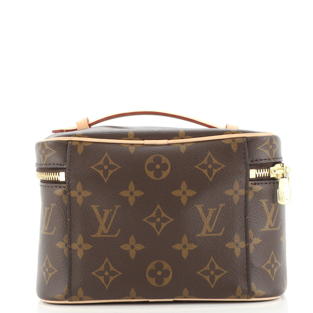 Nice Vanity Case Monogram Canvas Mini