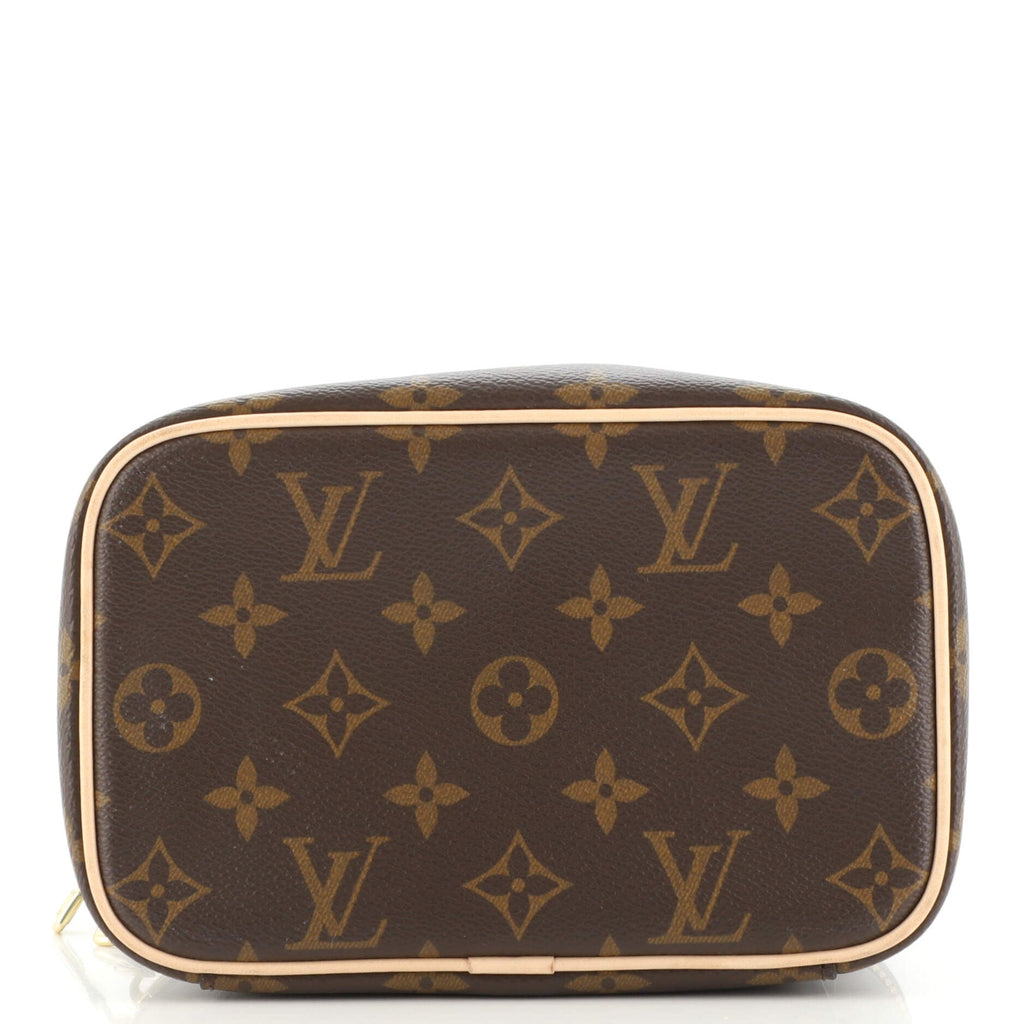 Nice Vanity Case Monogram Canvas Mini