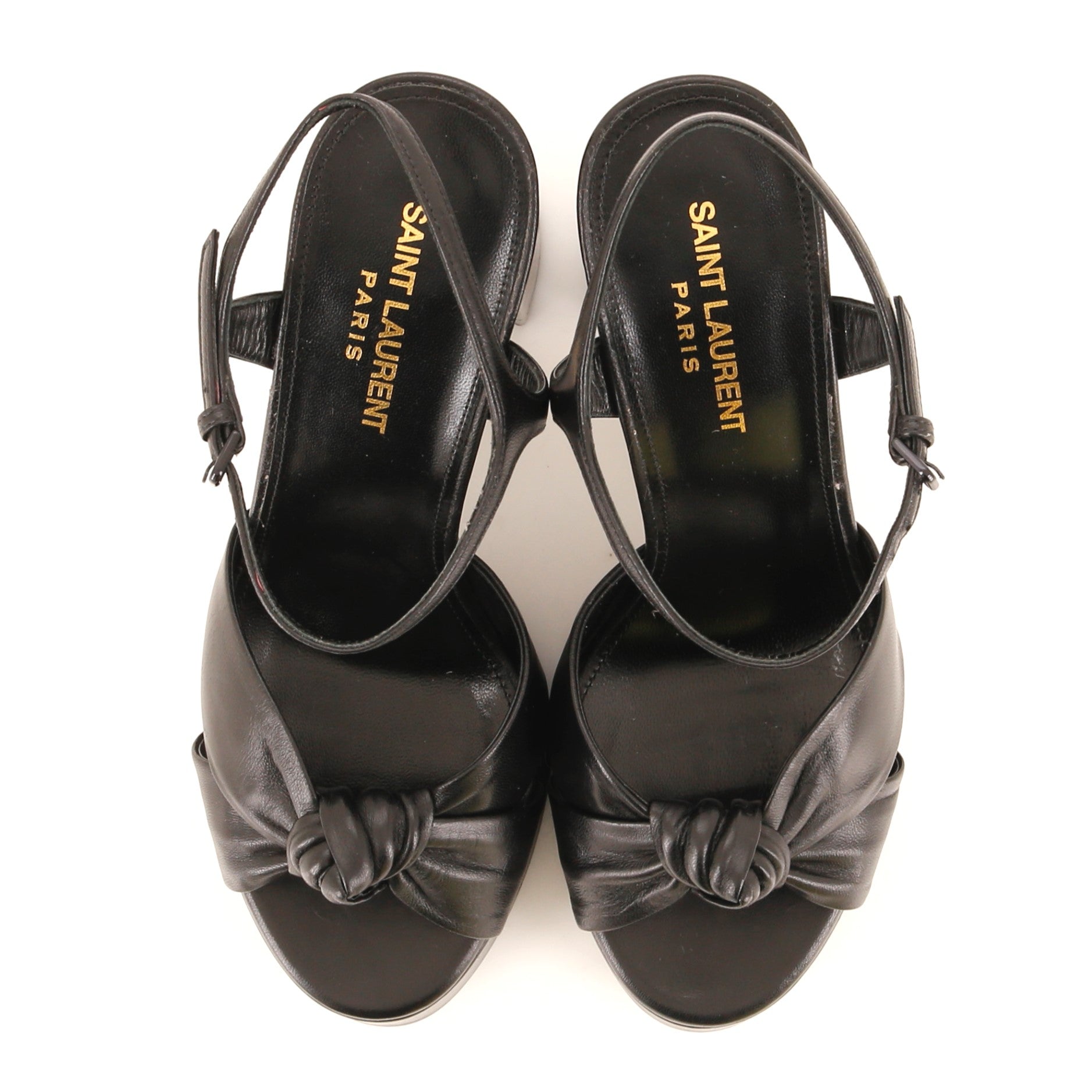 Women's Bianca Platform Heeled Sandals Leather