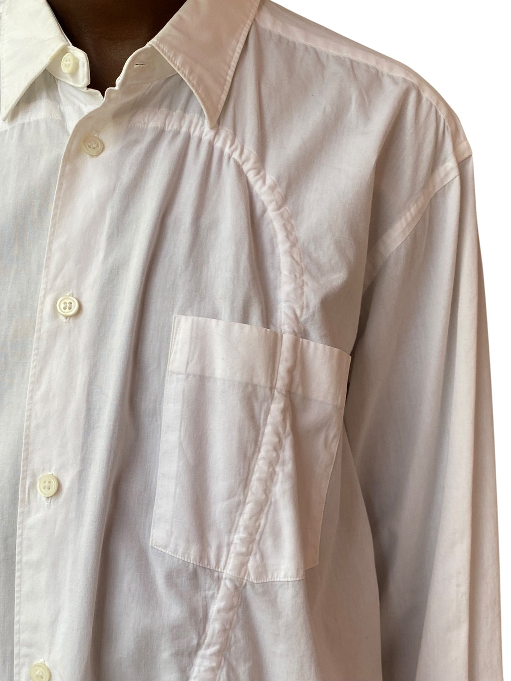 Comme Des Garcons 2001 Drawstring Shirt - M