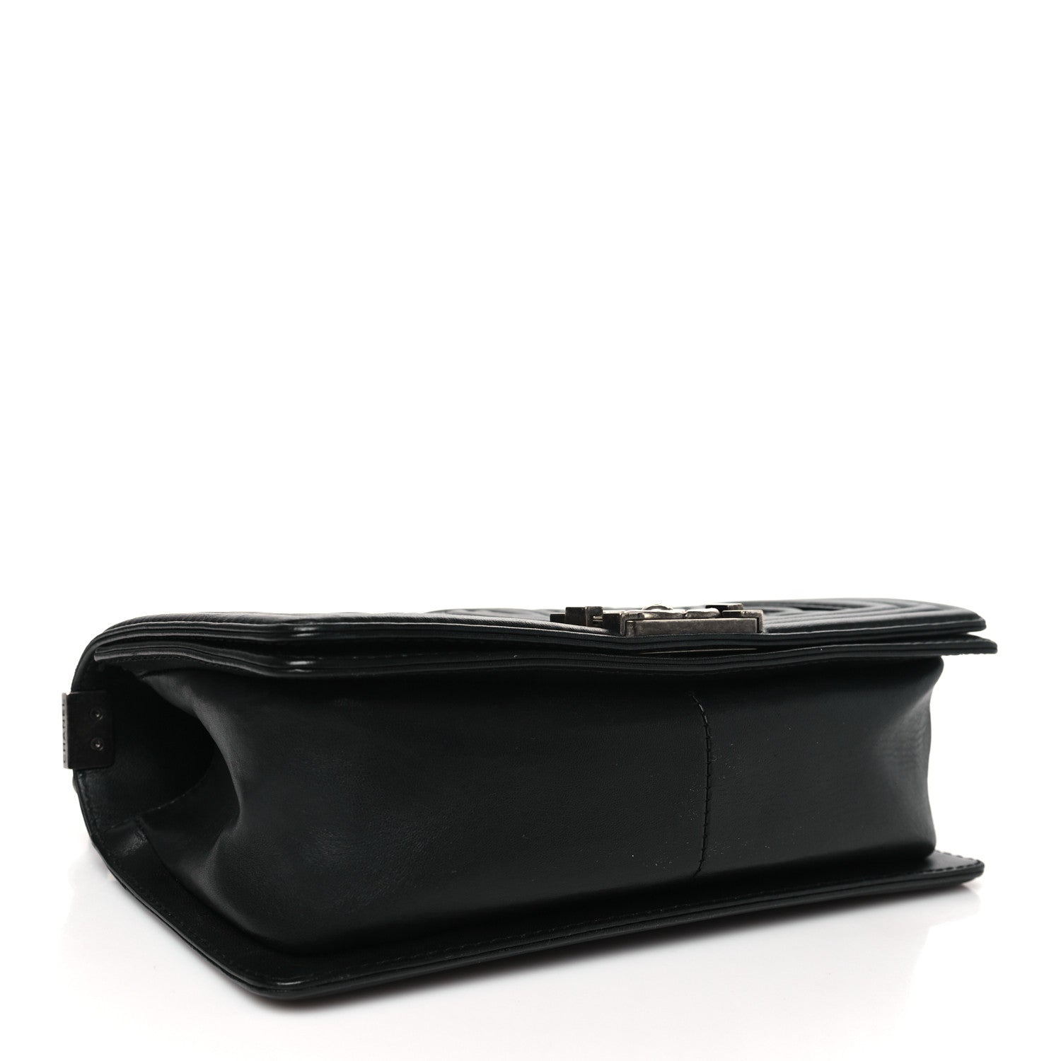 Lambskin Medium Celtic Boy Flap Black