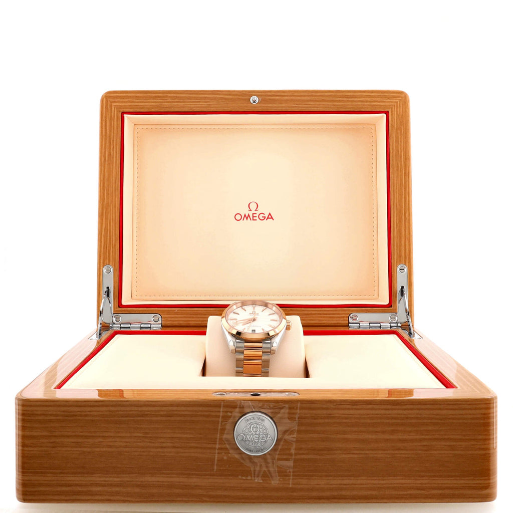 Seamaster Aqua Terra 150M Co-Axial Chronometer Automatic Watch Stainless Steel and Rose Gold 38