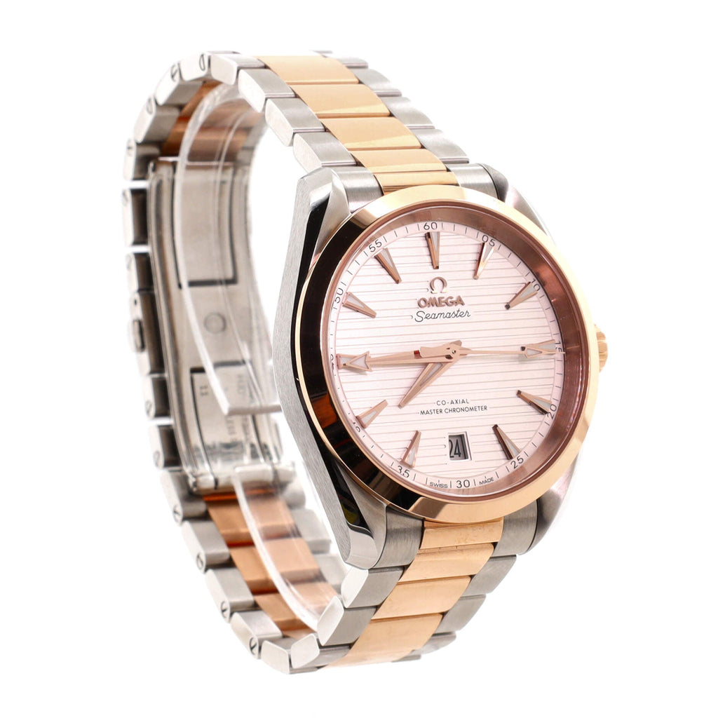 Seamaster Aqua Terra 150M Co-Axial Chronometer Automatic Watch Stainless Steel and Rose Gold 38