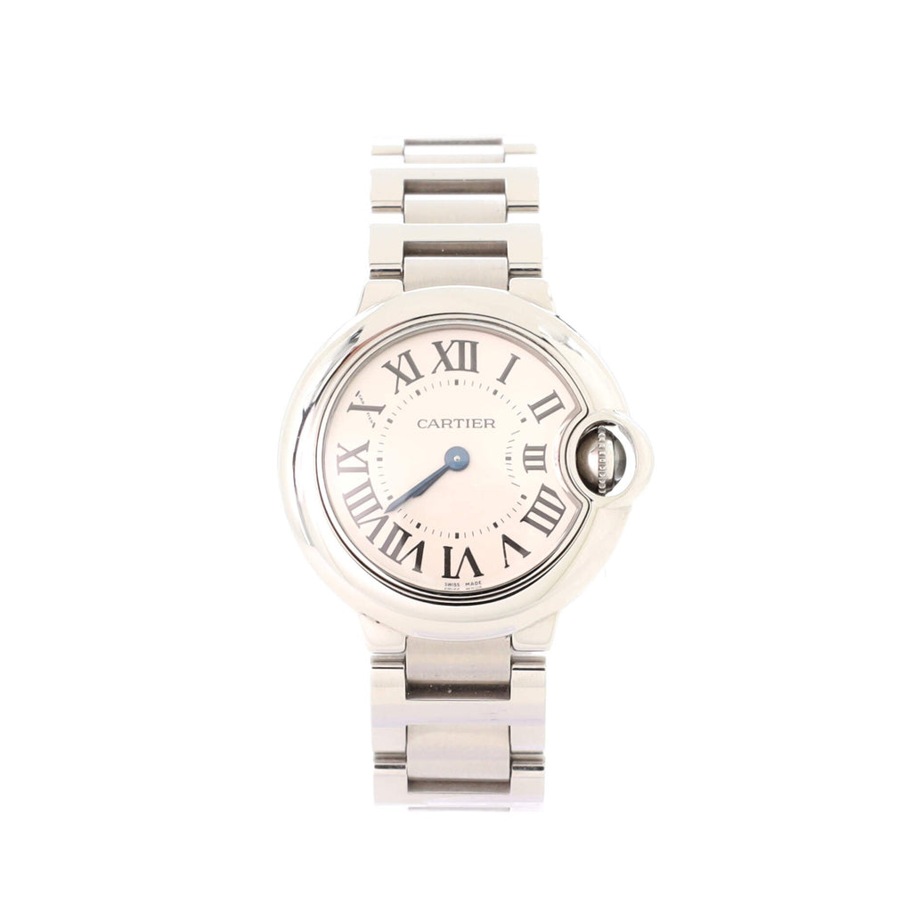Ballon Bleu de Cartier Quartz Watch Stainless Steel 28