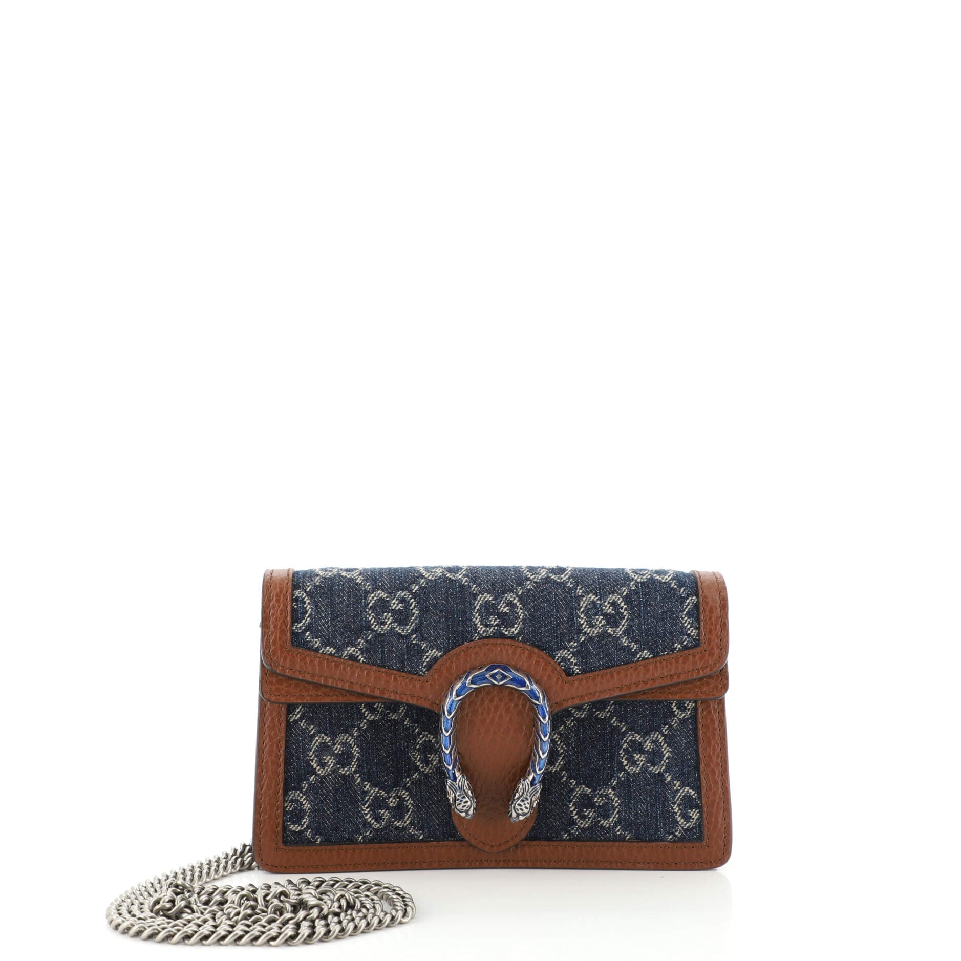 Dionysus Bag GG Denim Super Mini