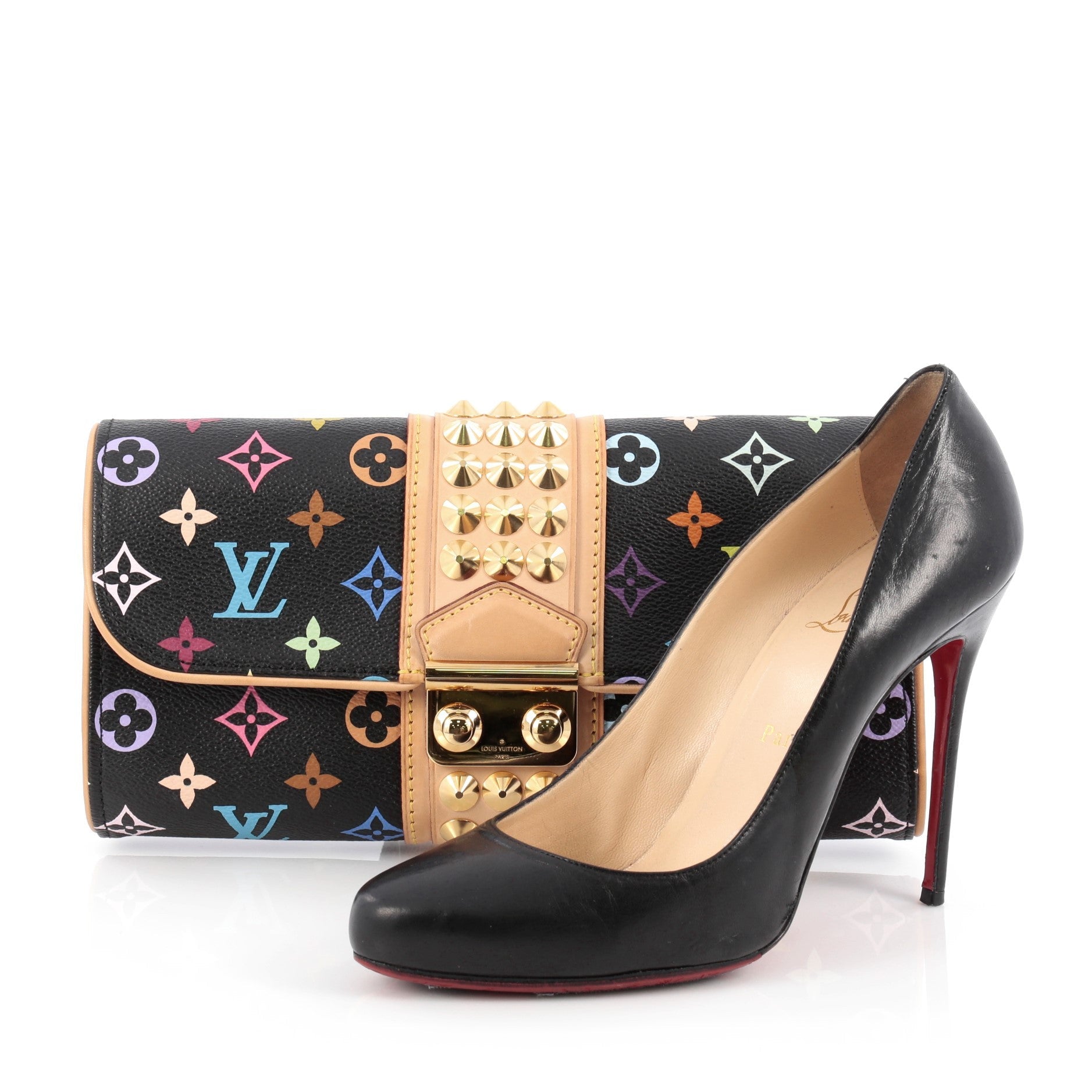Courtney Clutch Monogram Multicolor