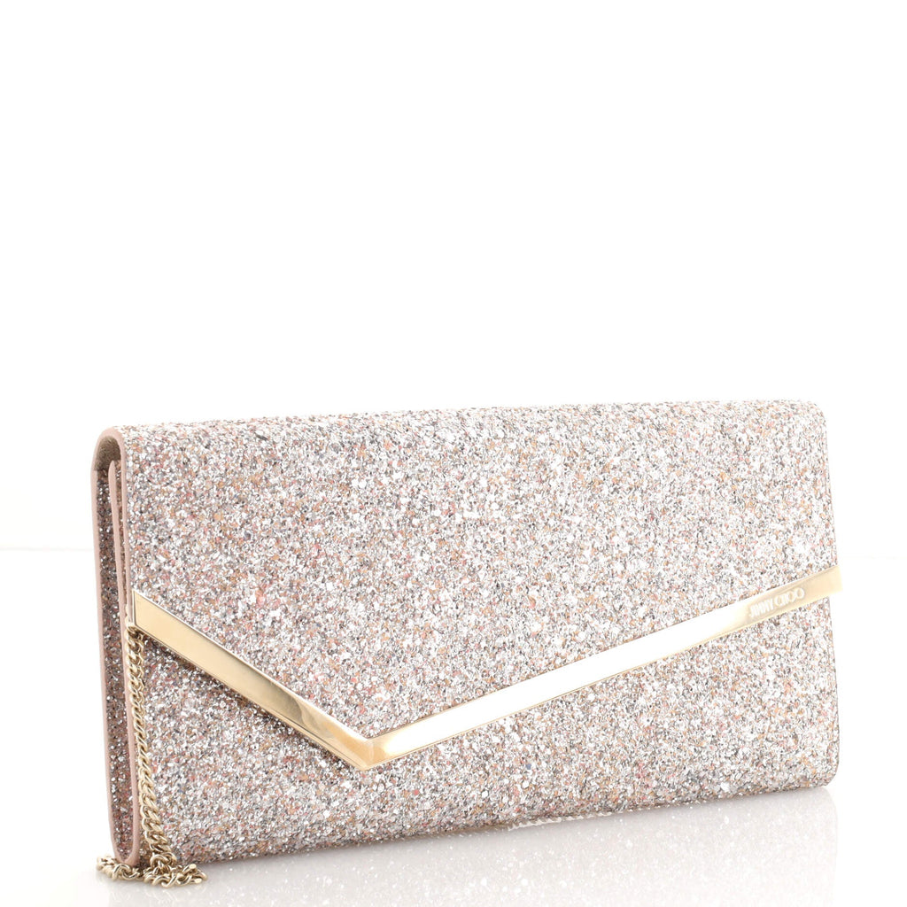 Erica Clutch Glitter Leather