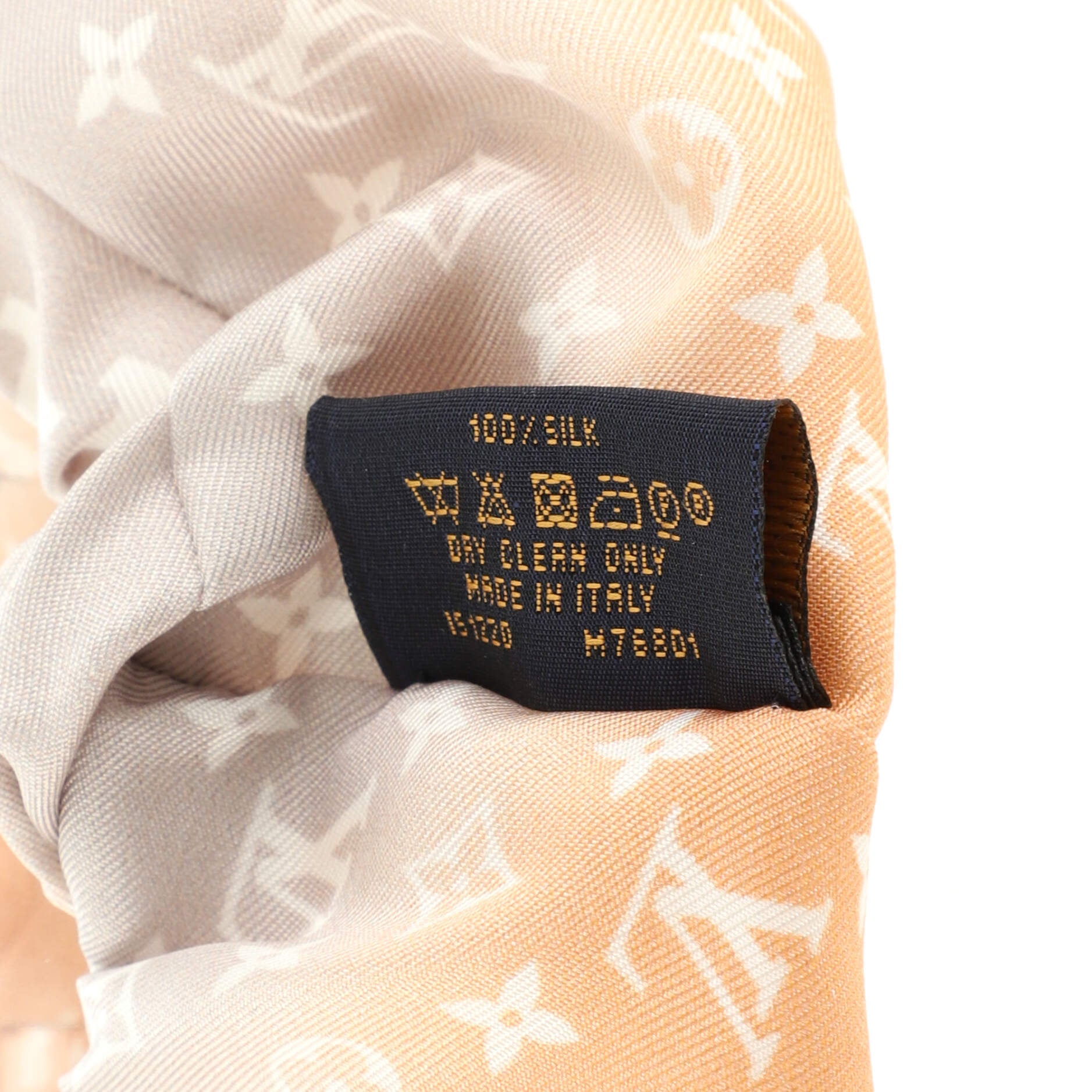 Monogram Gradient Trop Chou Scrunchie Printed Silk