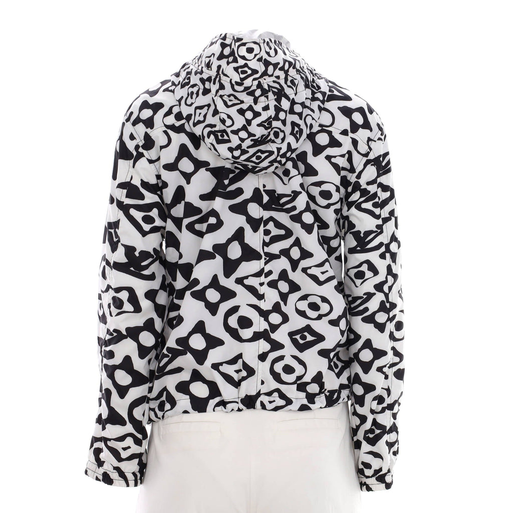 Women's Windbreaker Jacket Limited Edition Urs Fischer Monogram Nylon