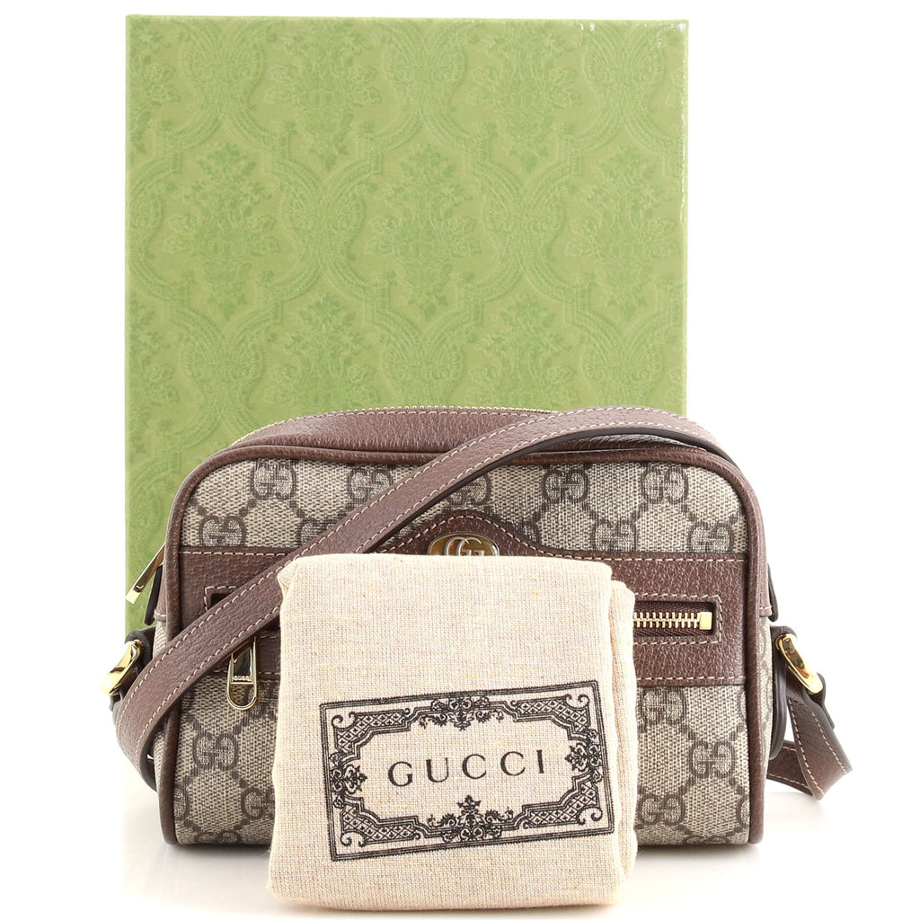 Ophidia Shoulder Bag GG Coated Canvas Mini