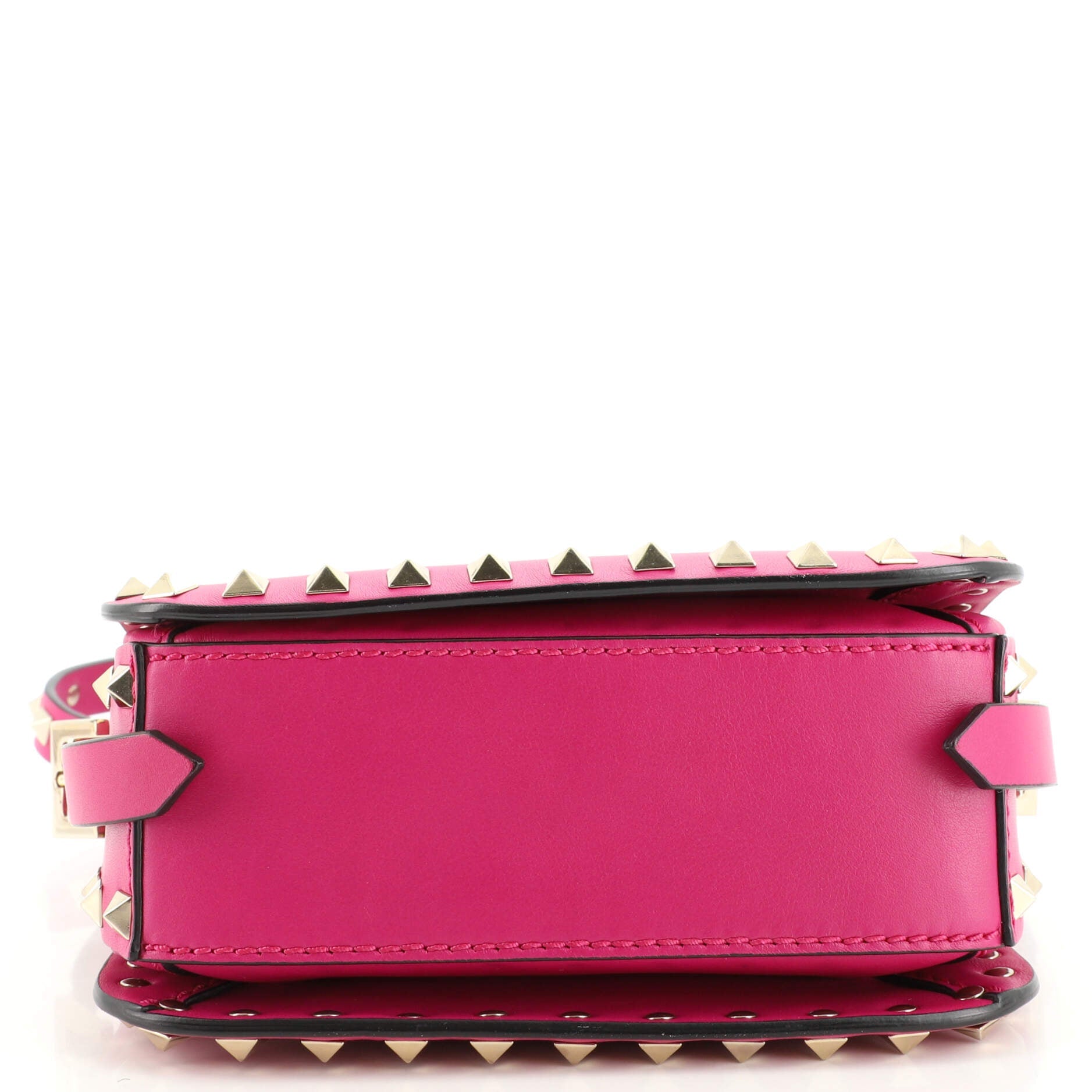 Rockstud Flip Lock Flap Bag Leather Mini