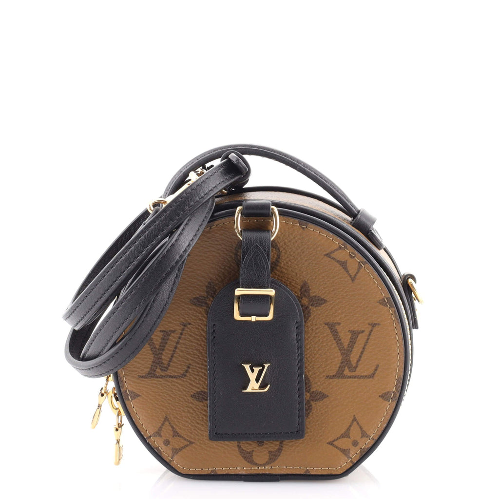 Mini Boite Chapeau Bag Reverse Monogram Canvas