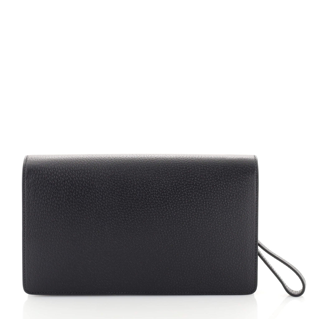 Dionysus Wristlet Clutch Leather
