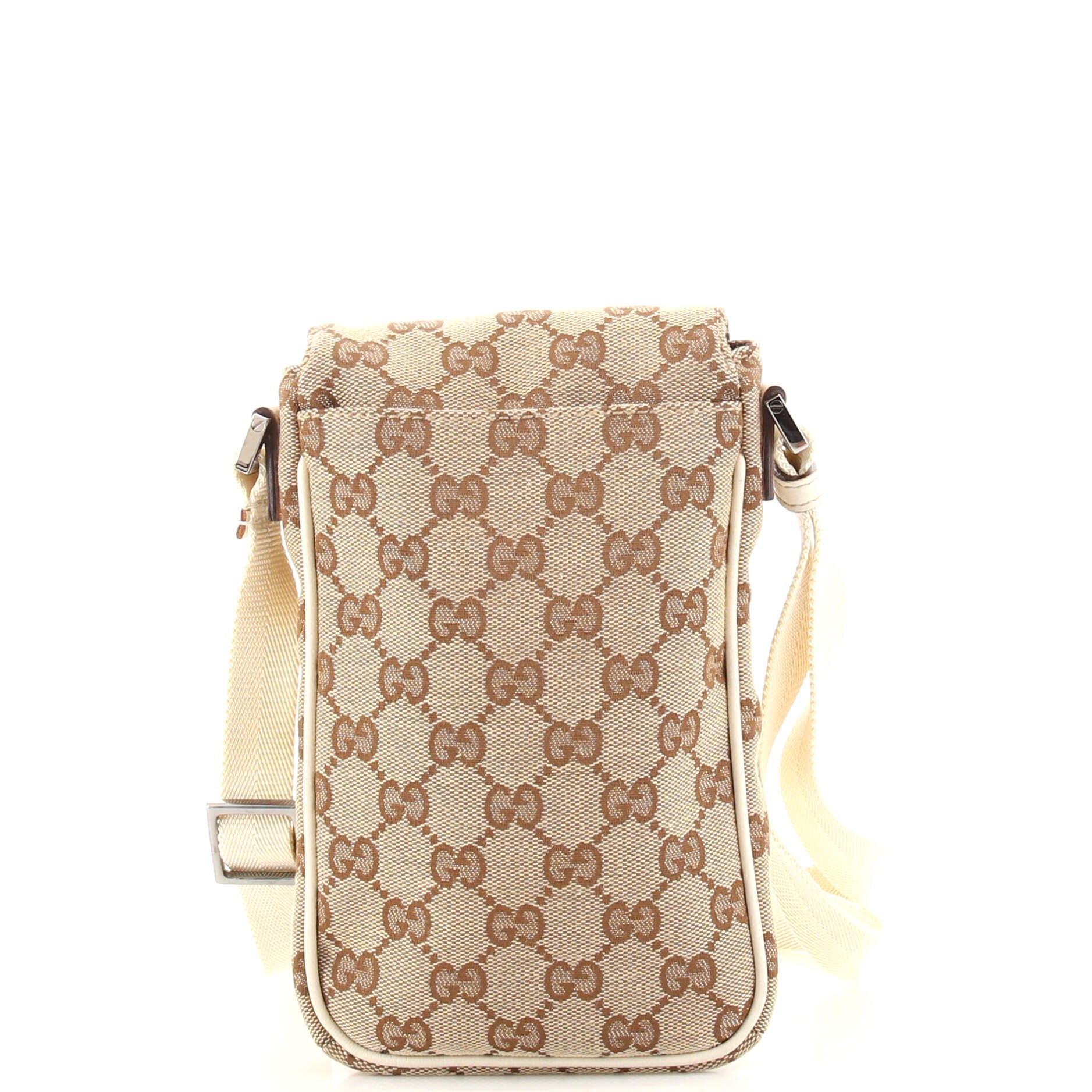Phone Flap Crossbody Bag GG Canvas Mini