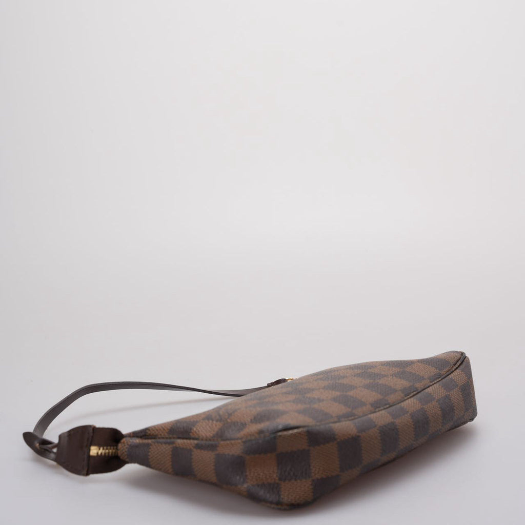 Louis Vuitton Damier Navona Leather Fabric Brown Handbag