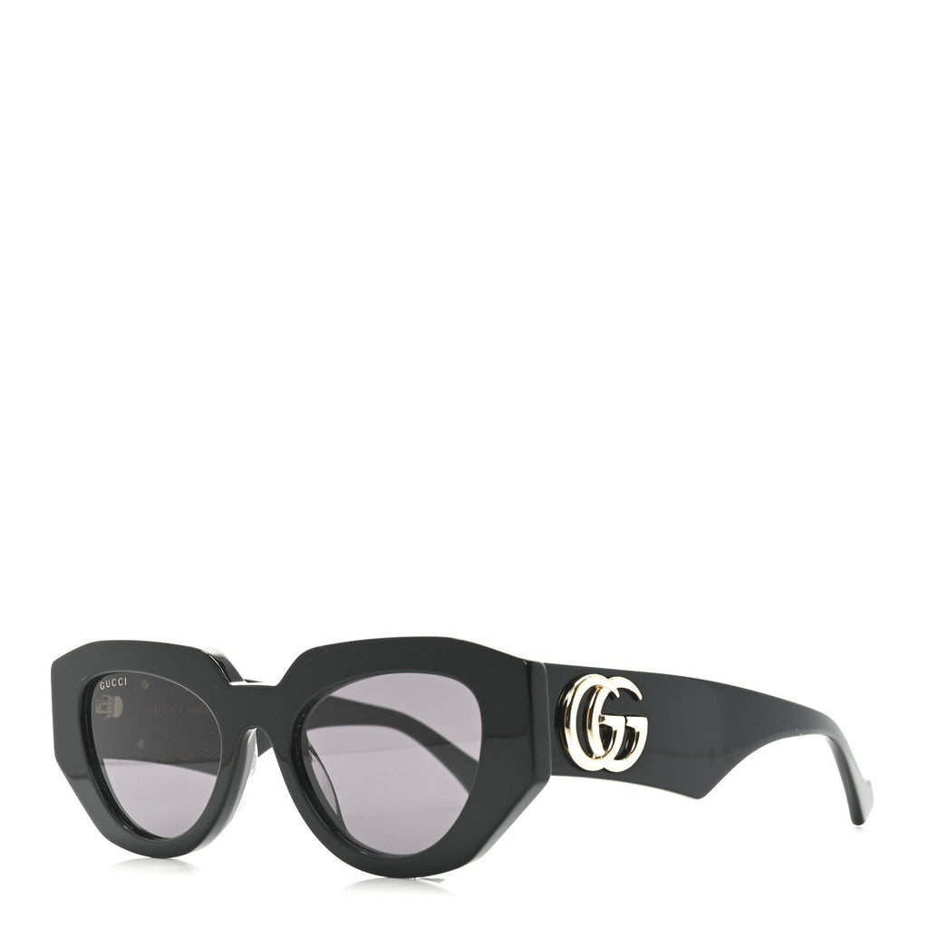 Acetate Cat Eye Sunglasses GG1421S Black
