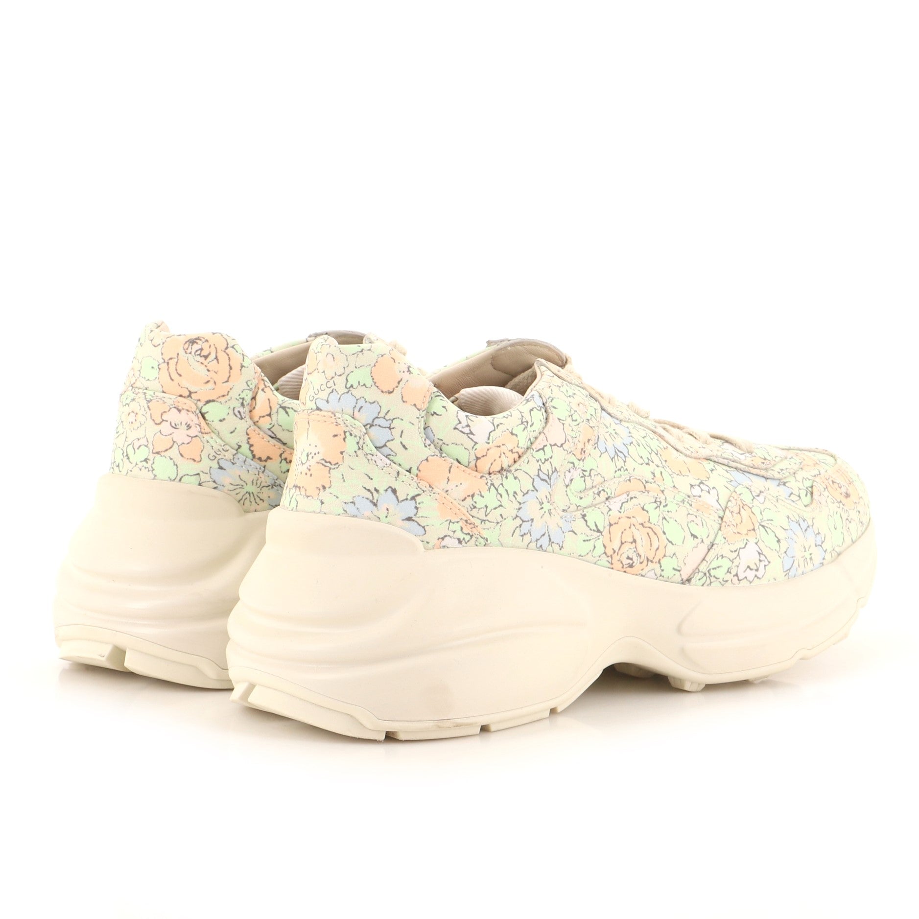 Rhyton Sneakers Printed Leather