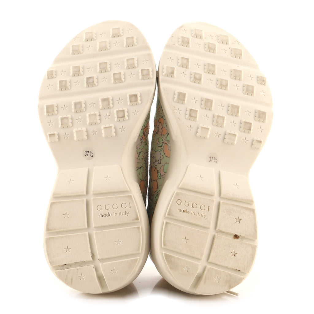 Rhyton Sneakers Printed Leather