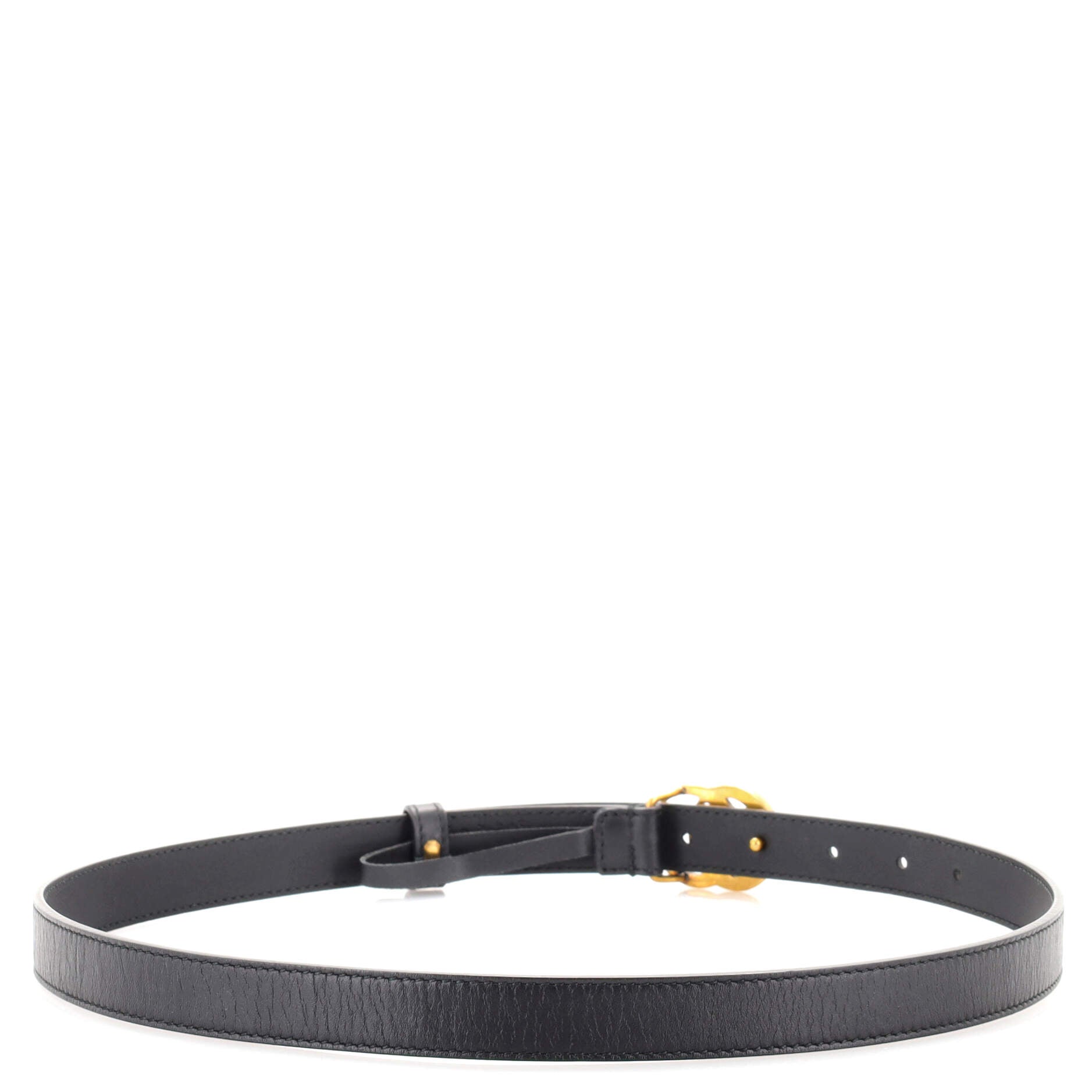 GG Marmont Belt Leather Thin 80