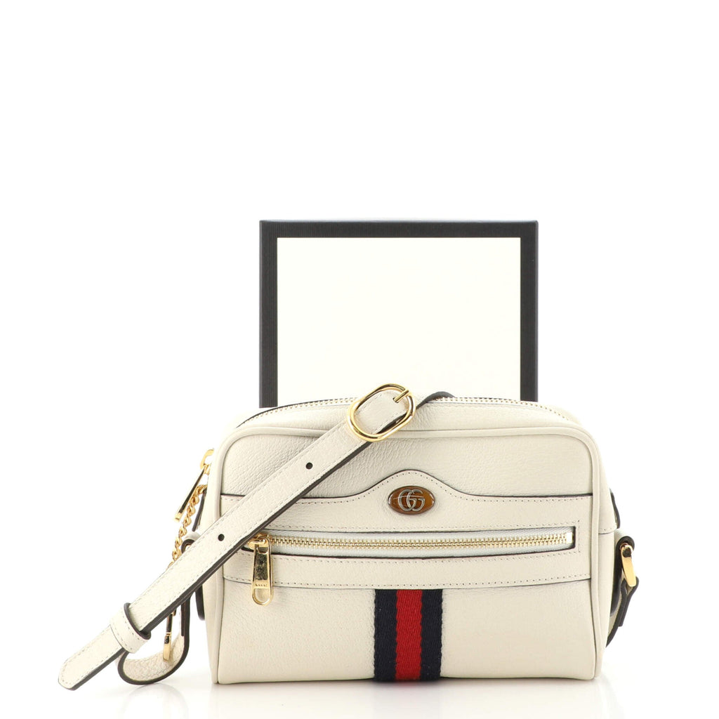 Ophidia Shoulder Bag Leather Mini