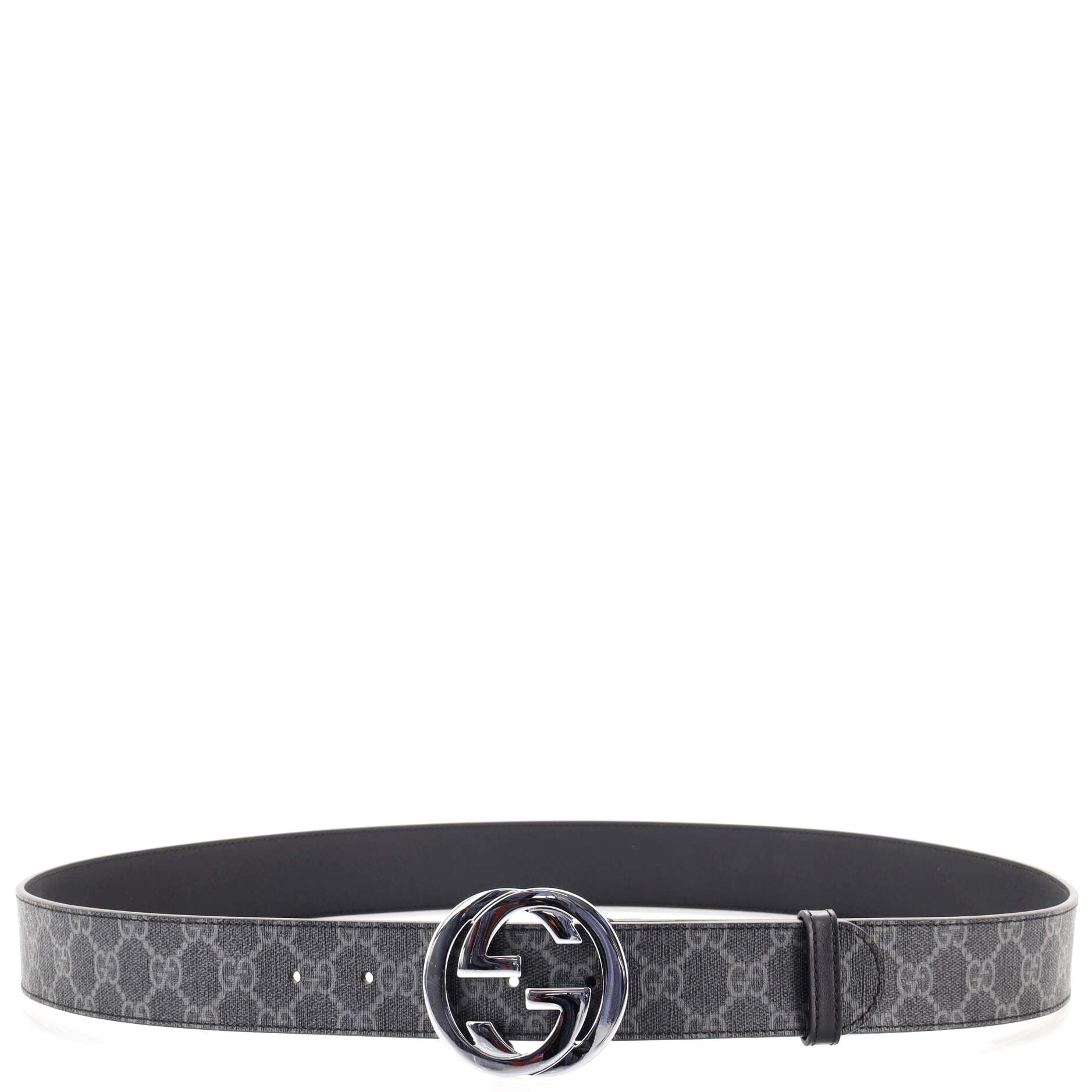 Interlocking G Belt GG Coated Canvas Wide 115