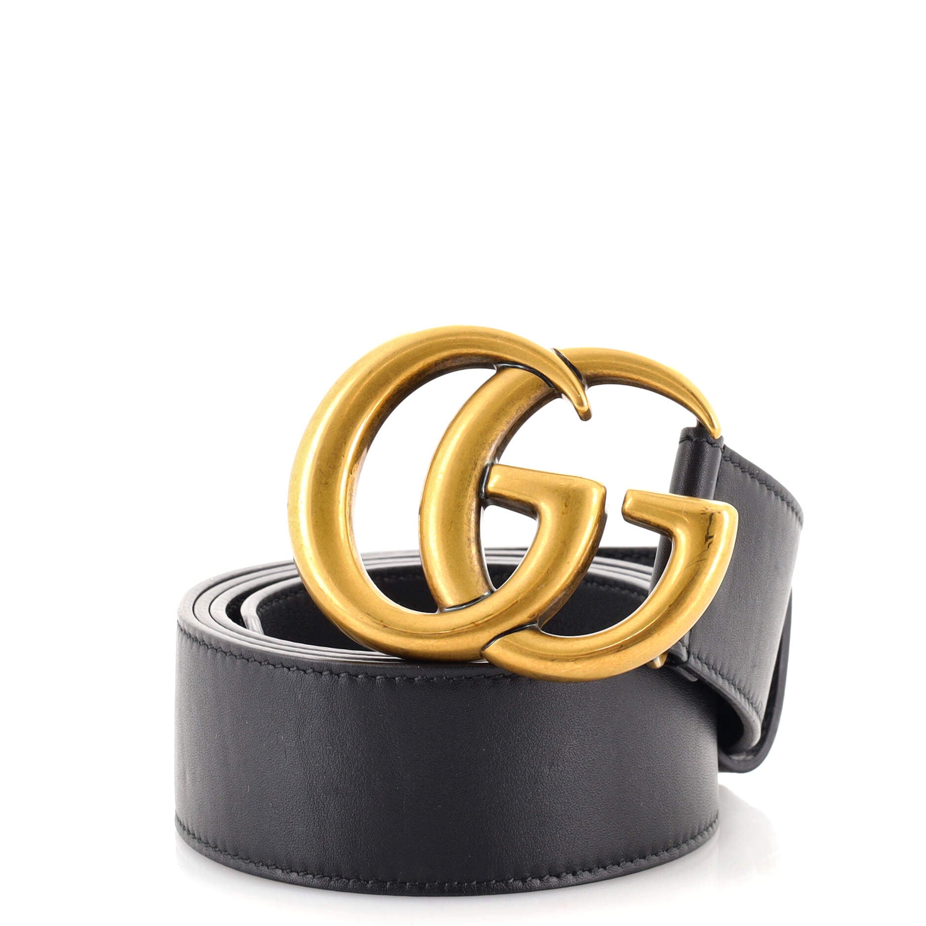 GG Marmont Belt Leather Wide 90