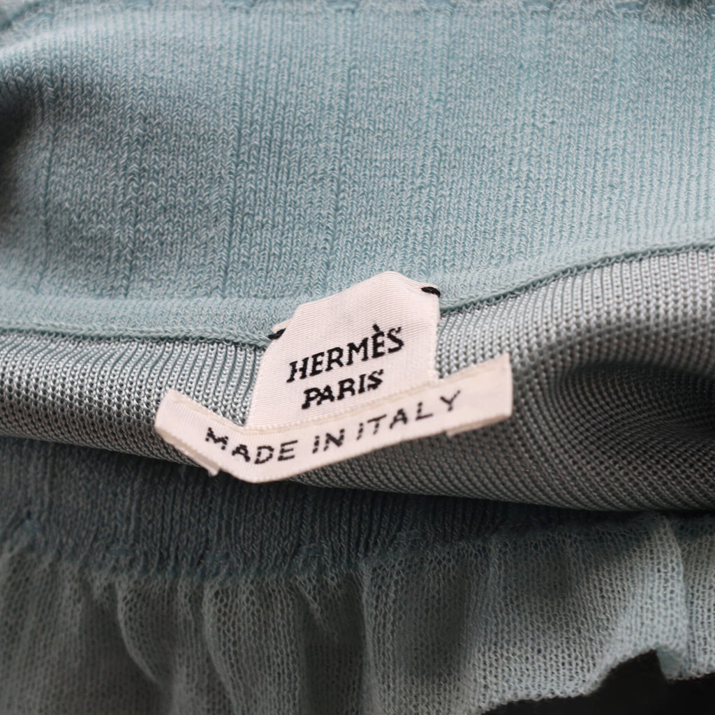 Ruffle Collar Sweater Silk Blend