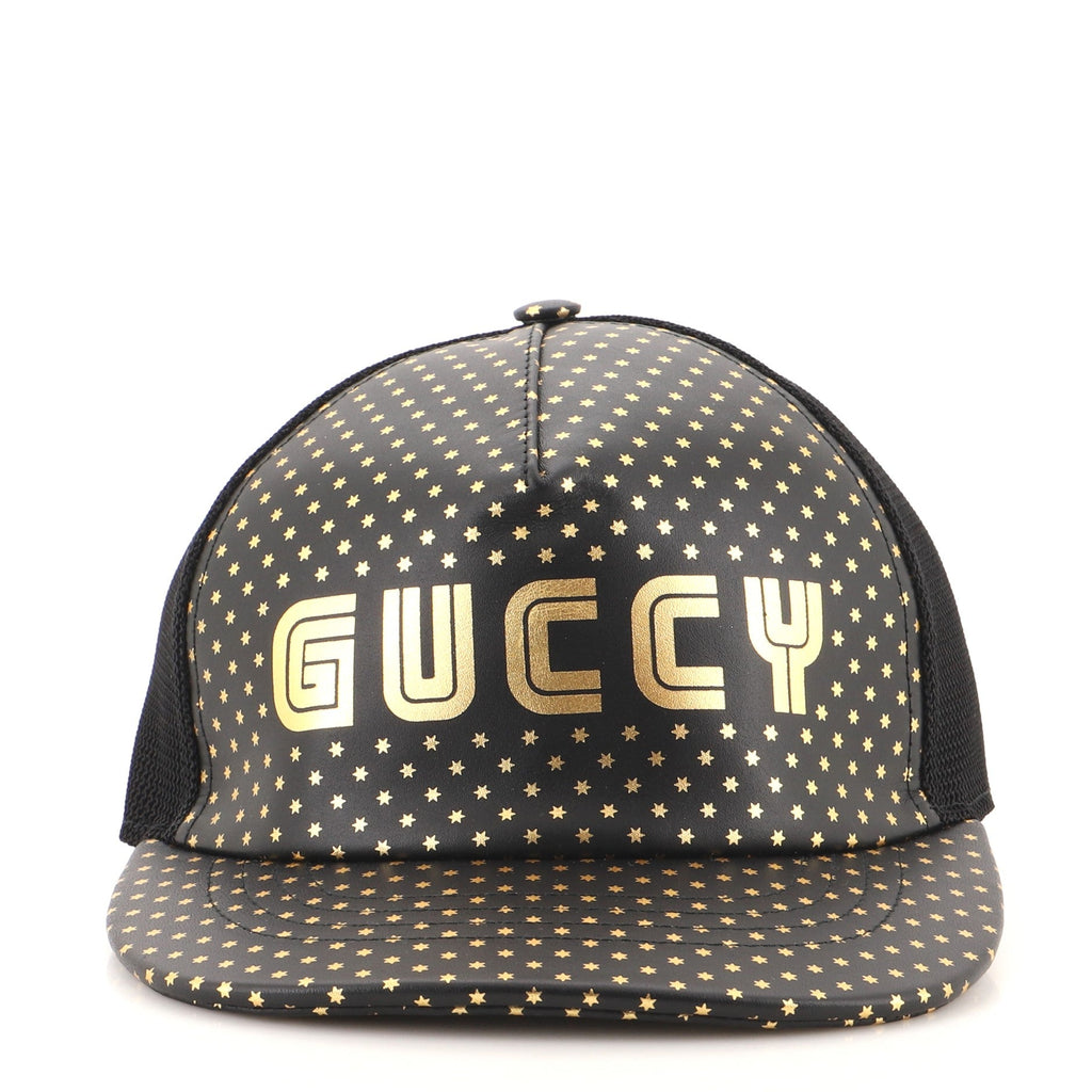Baseball Cap Printed Leather Small