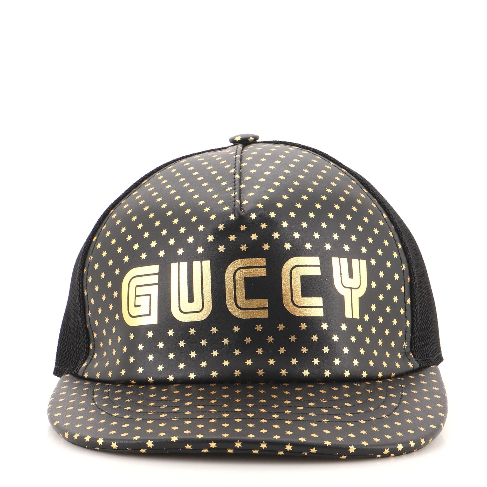 Baseball Cap Printed Leather Small