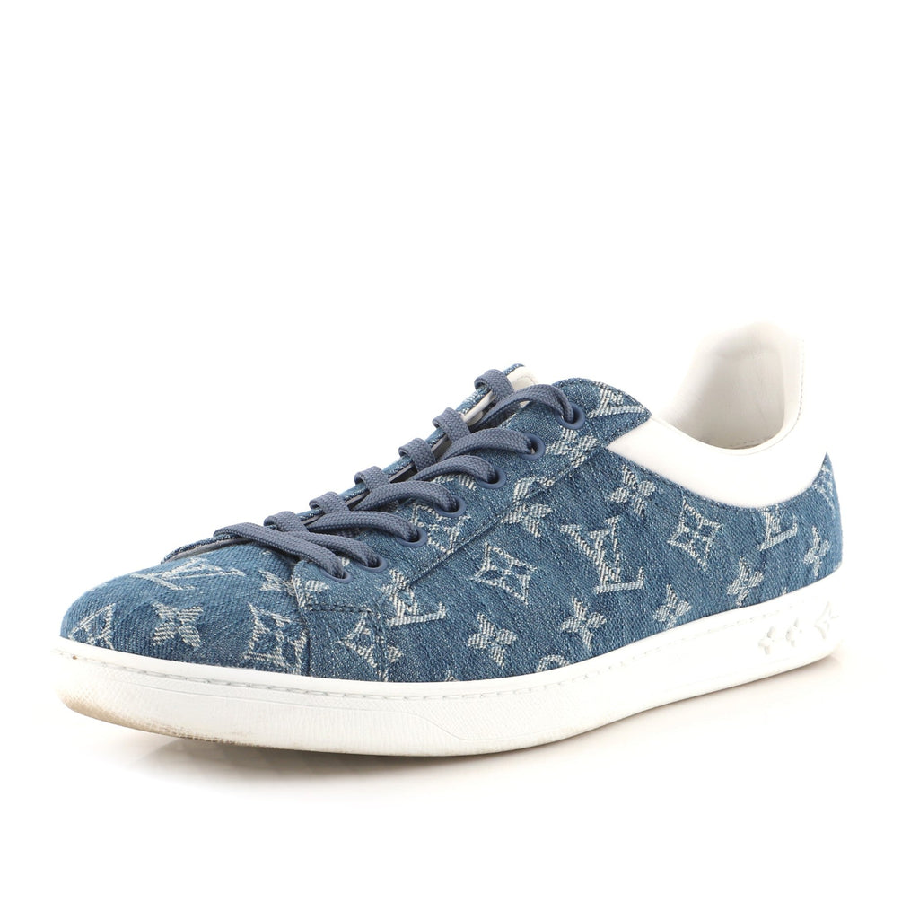 Men's Luxembourg Sneakers Monogram Denim