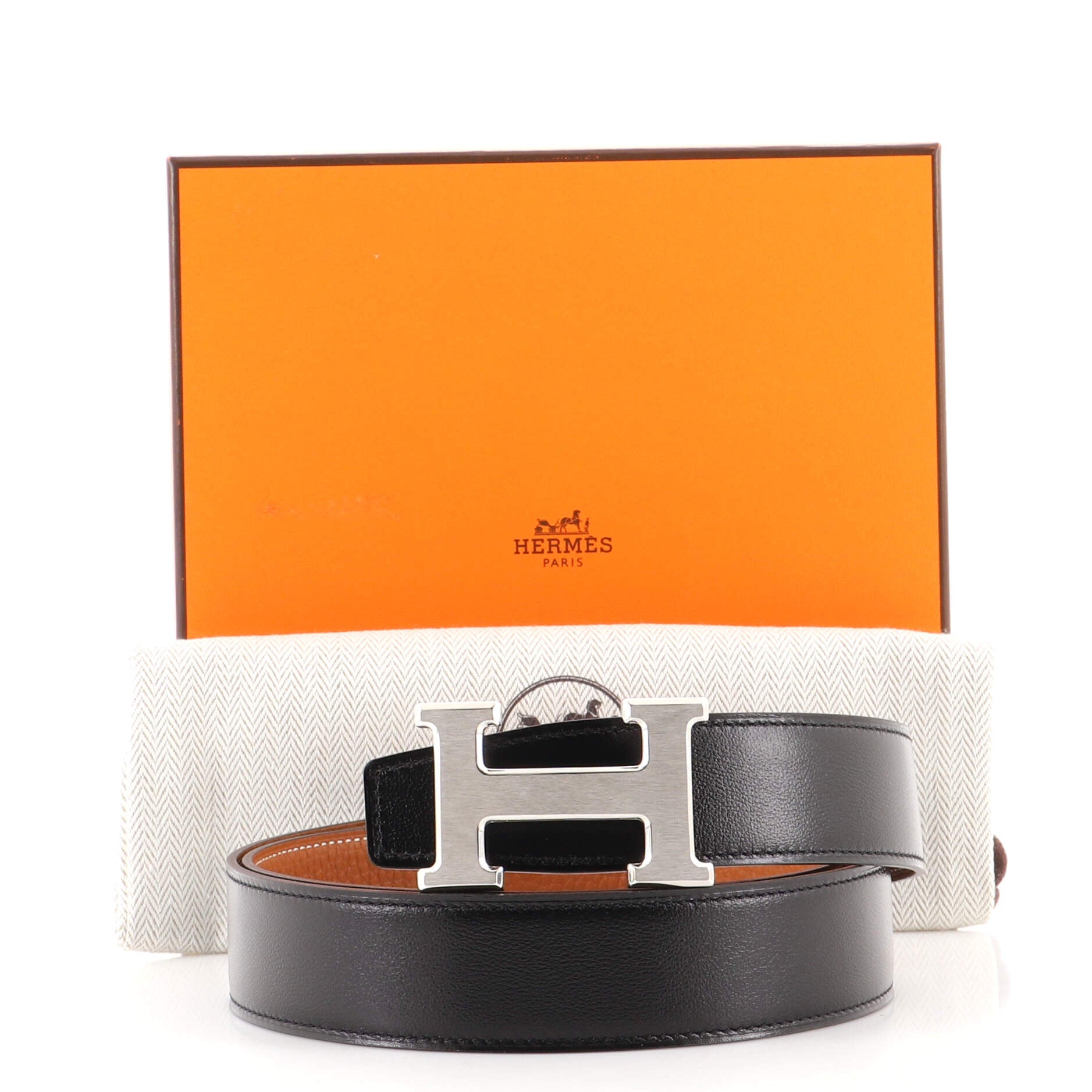 Constance Reversible Belt Leather Medium 95