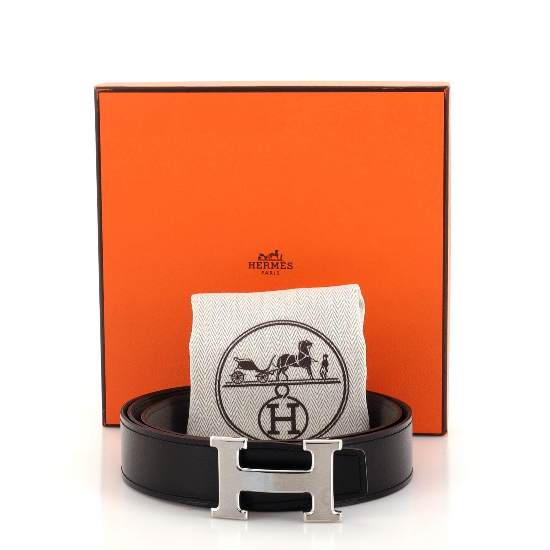 Constance Reversible Belt Leather Medium 100