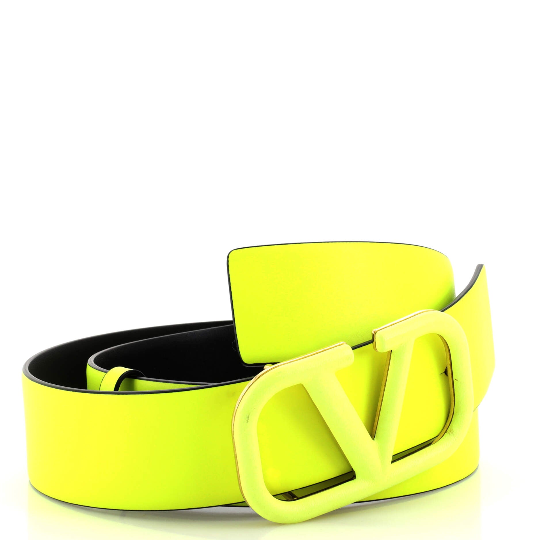 VLogo Reversible Belt Leather Wide 80