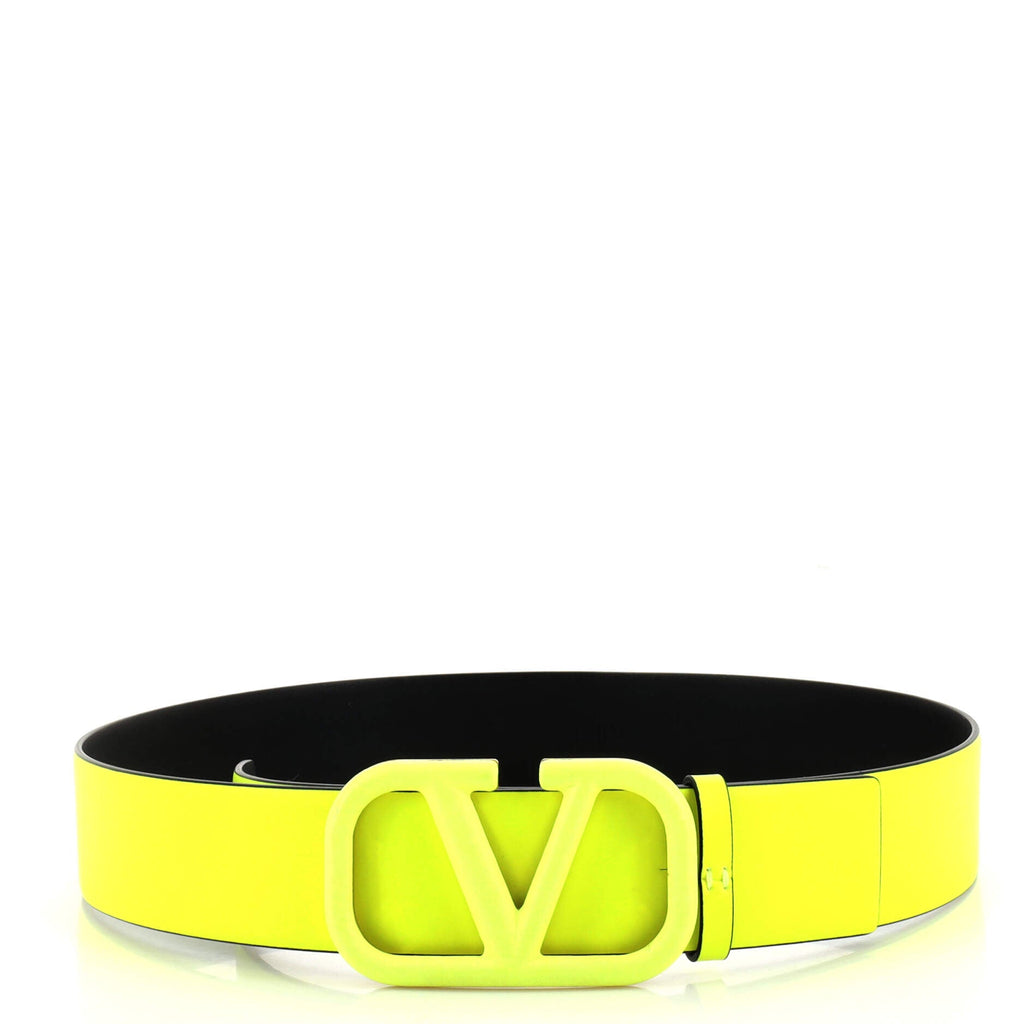 VLogo Reversible Belt Leather Wide 80