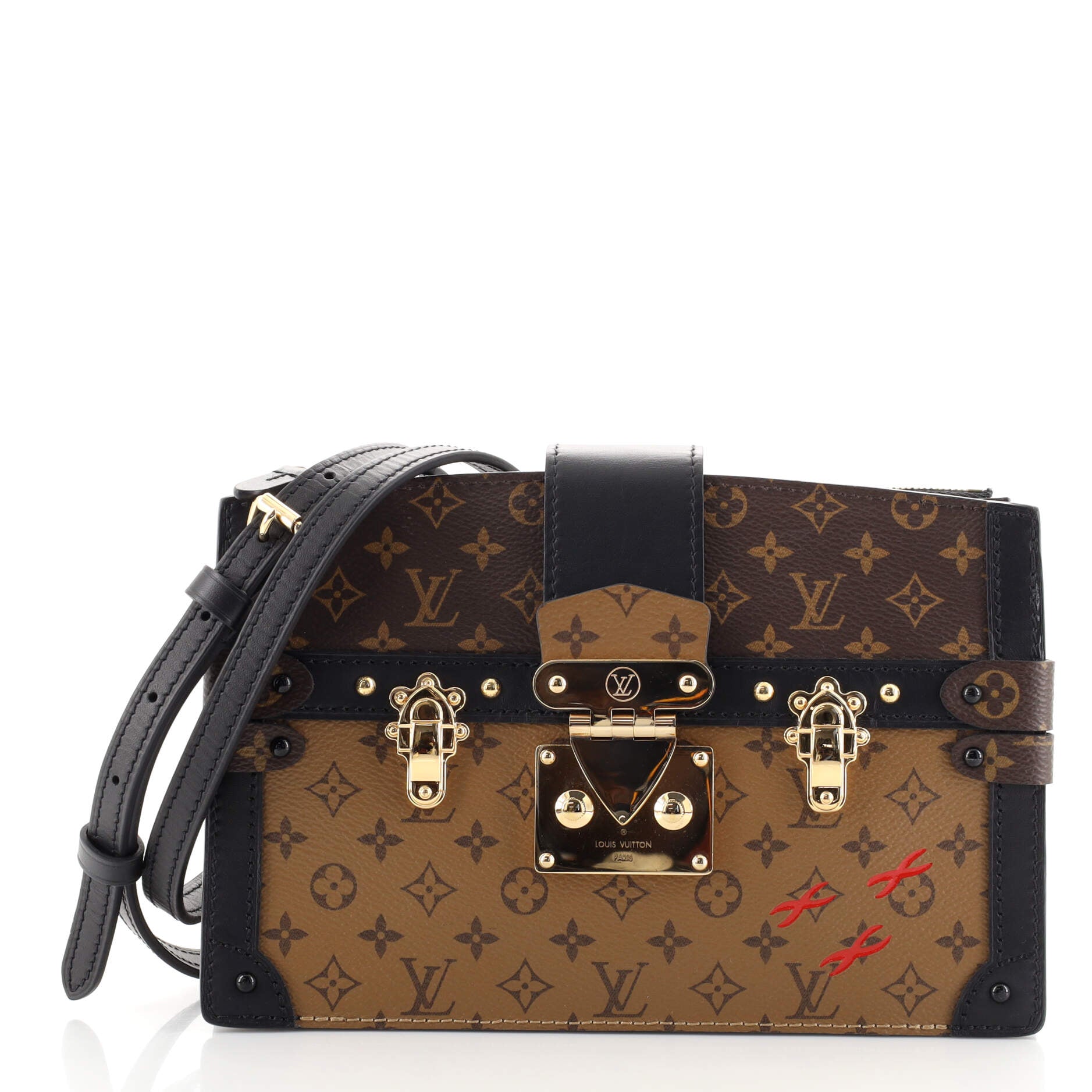 Trunk Clutch Reverse Monogram Canvas