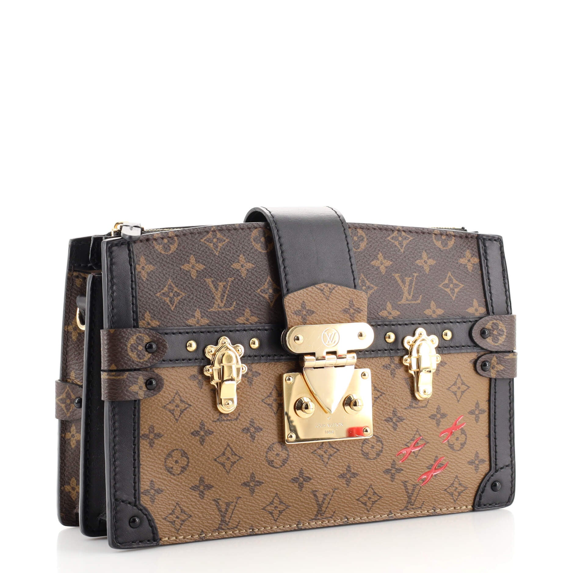 Trunk Clutch Reverse Monogram Canvas