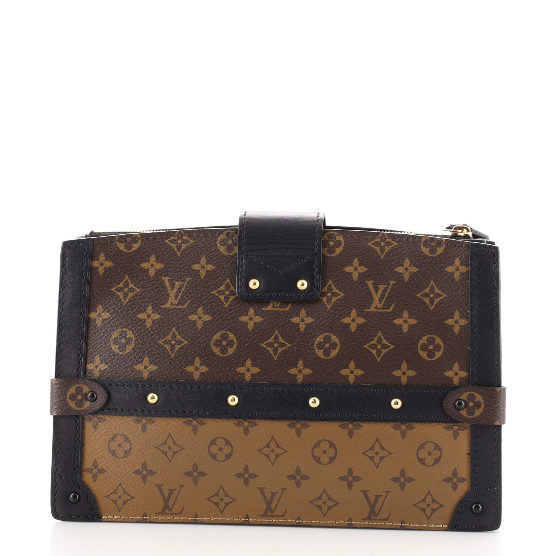 Trunk Clutch Reverse Monogram Canvas
