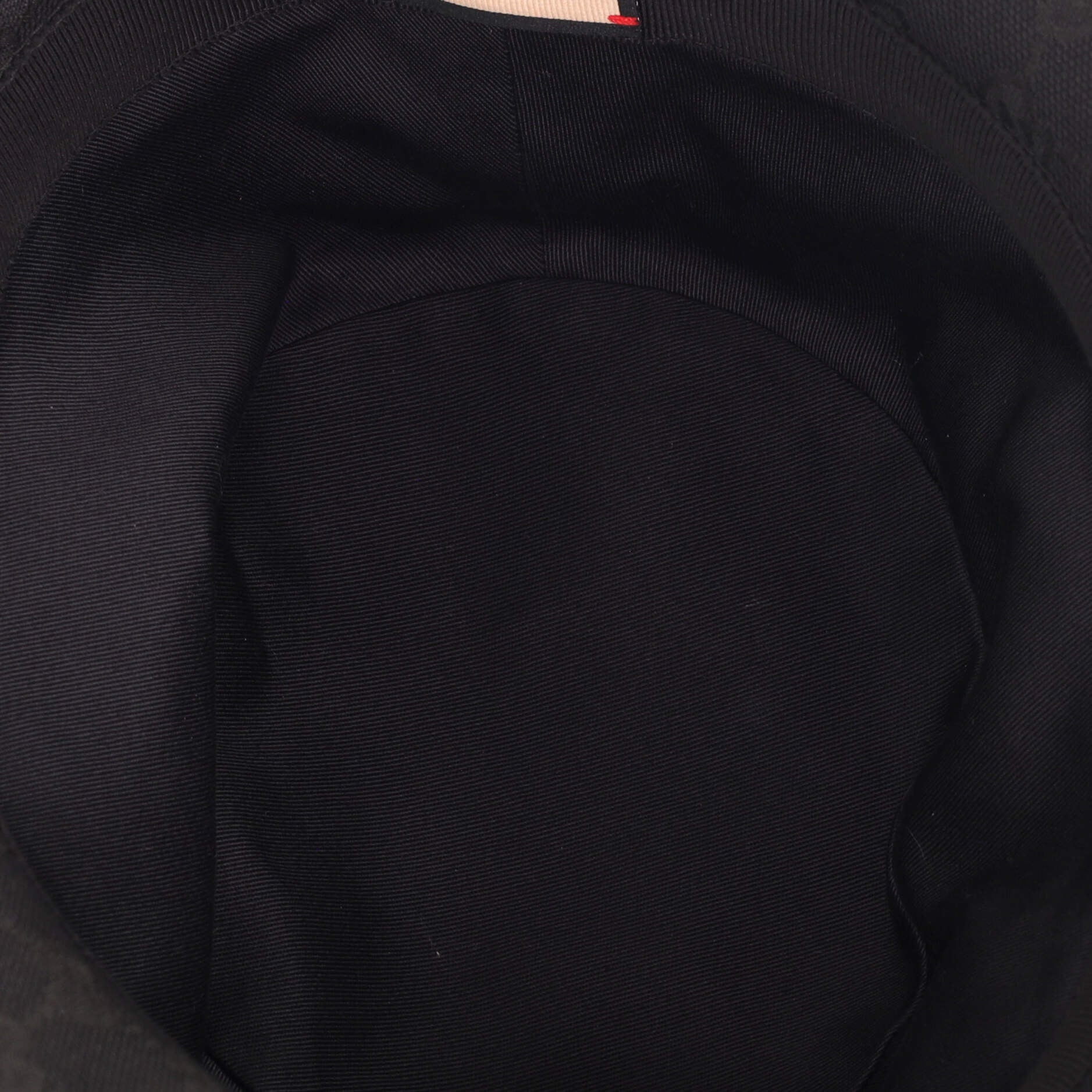GG Logo Bucket Hat GG Canvas with Leather Medium