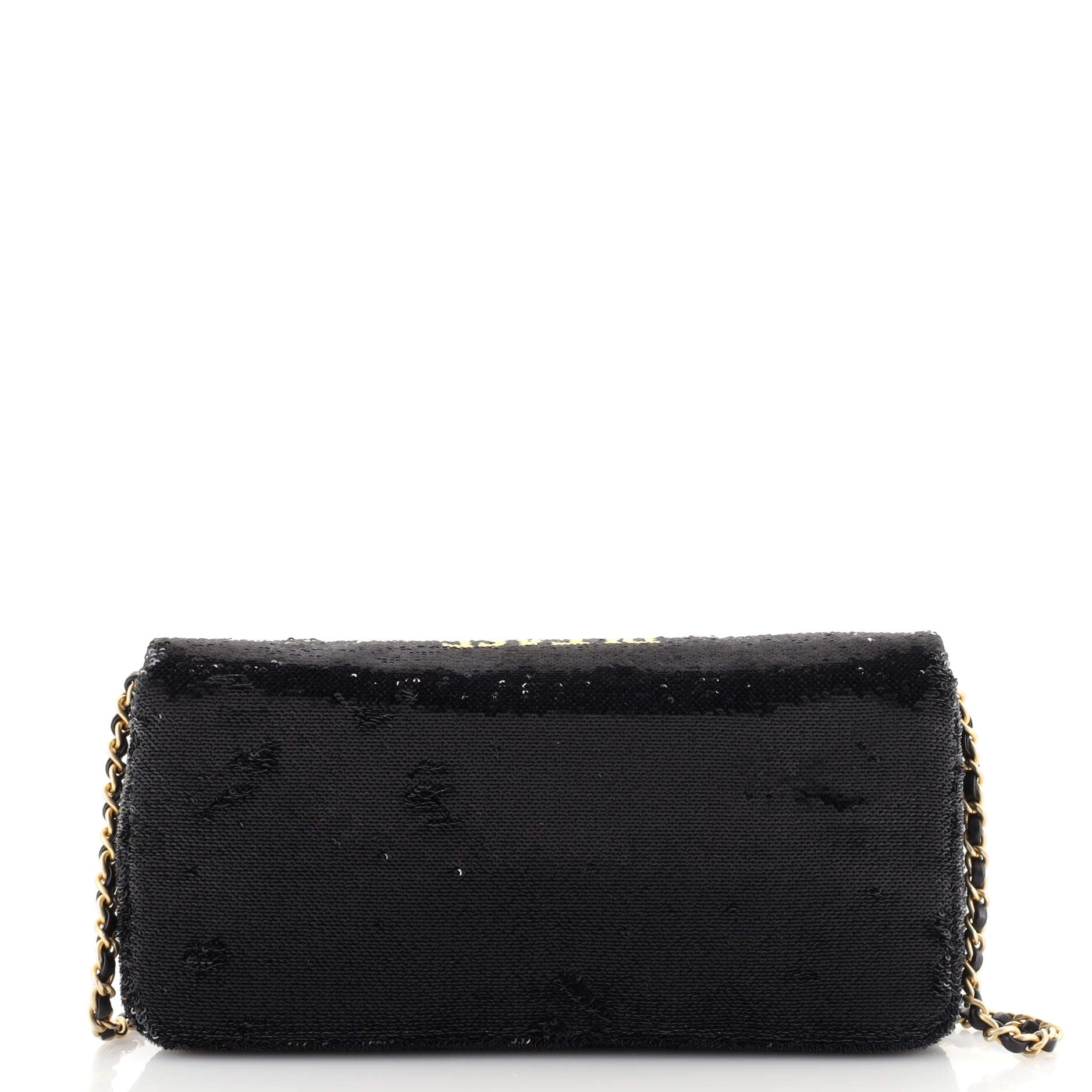 CC Dare to Disturb Chain Clutch Sequins