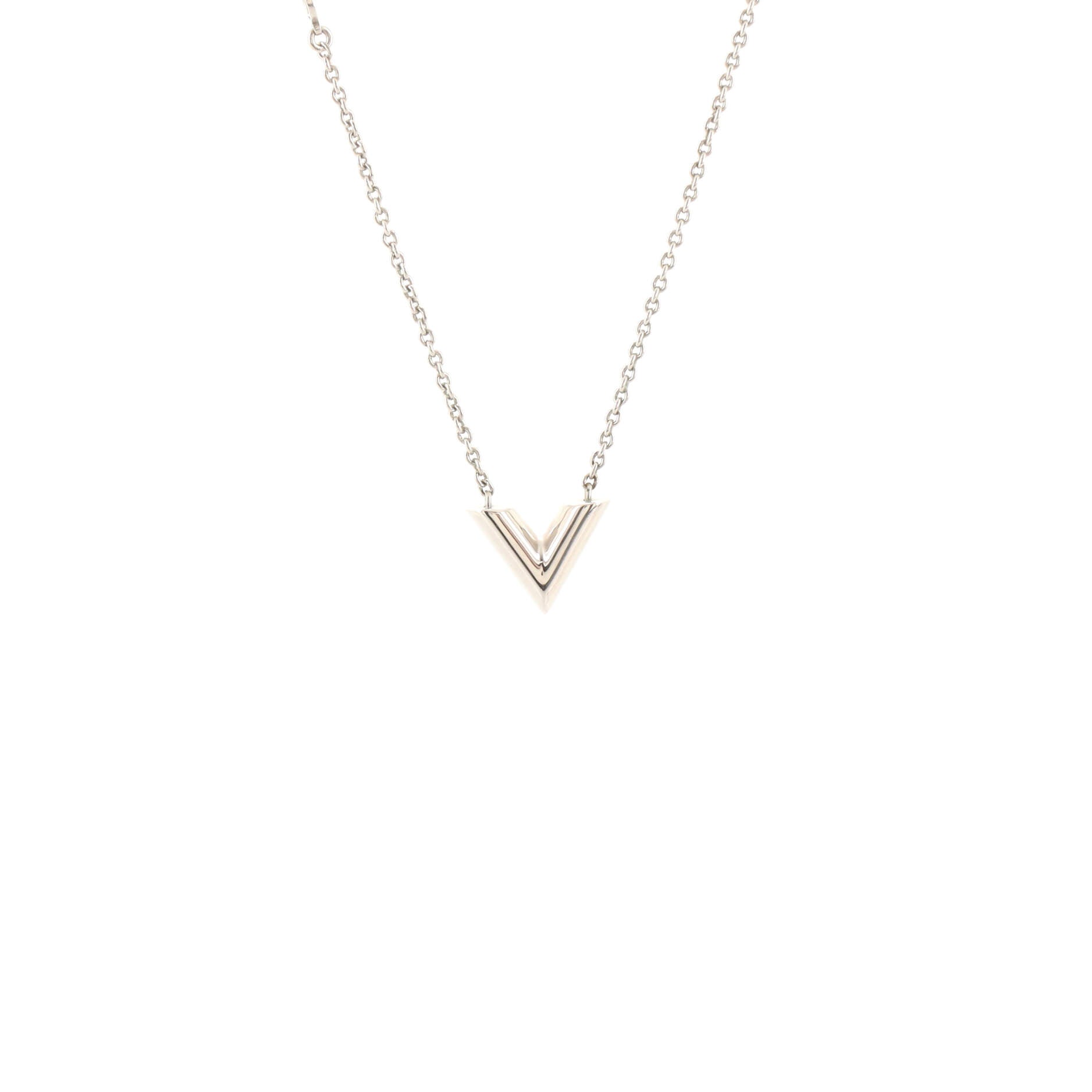 Essential V Supple Necklace Metal