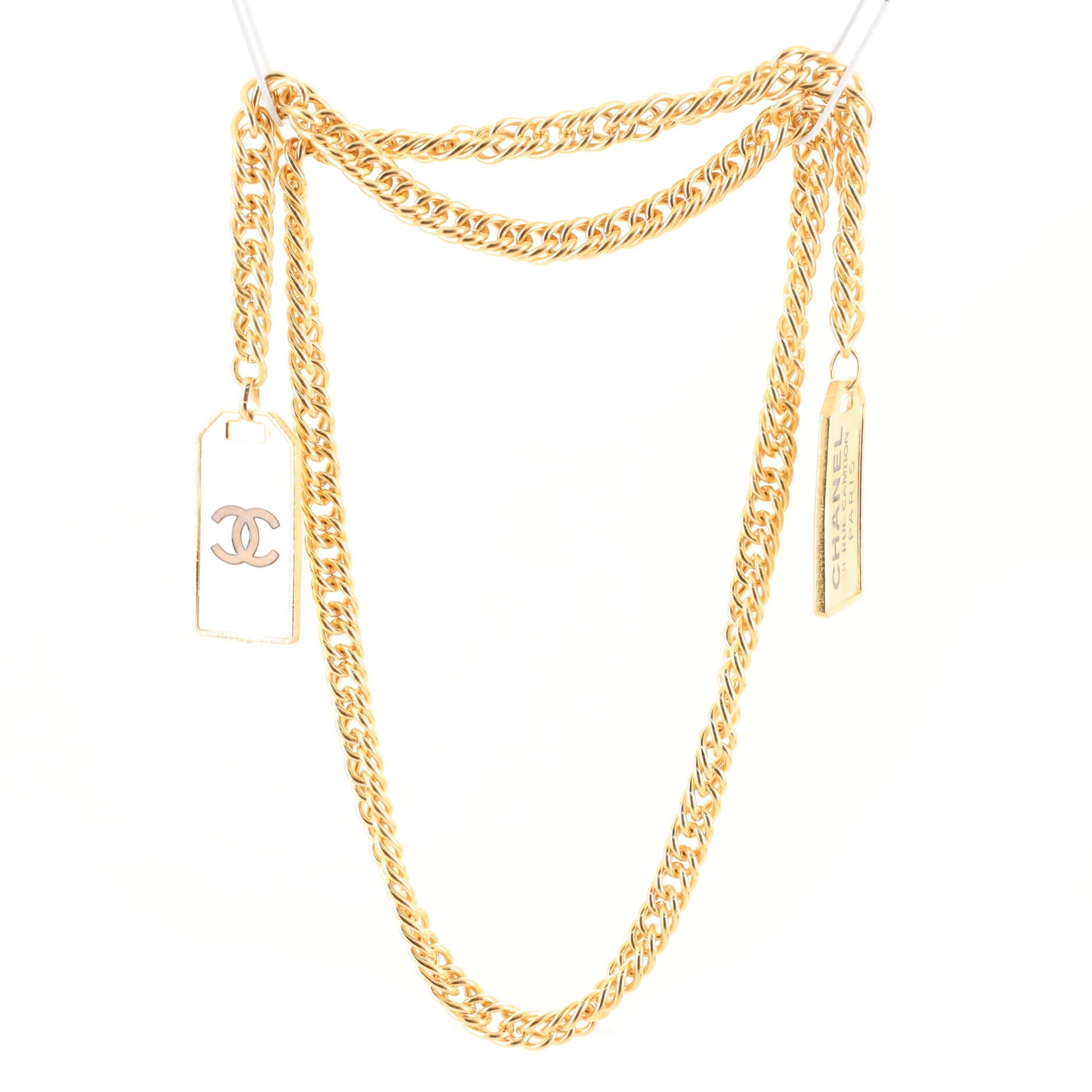 31 Rue Cambon Plate Necklace Metal