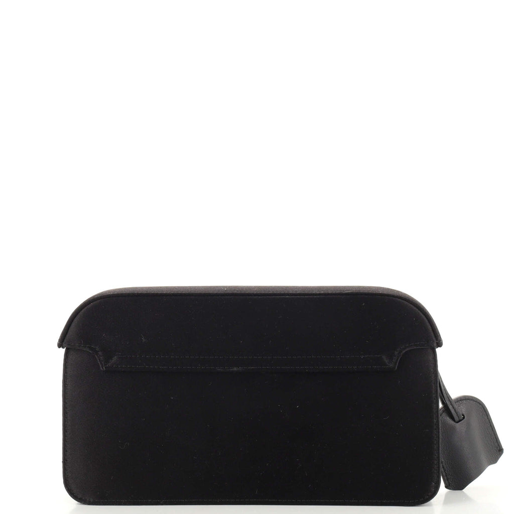 Lady Lock Clutch Satin