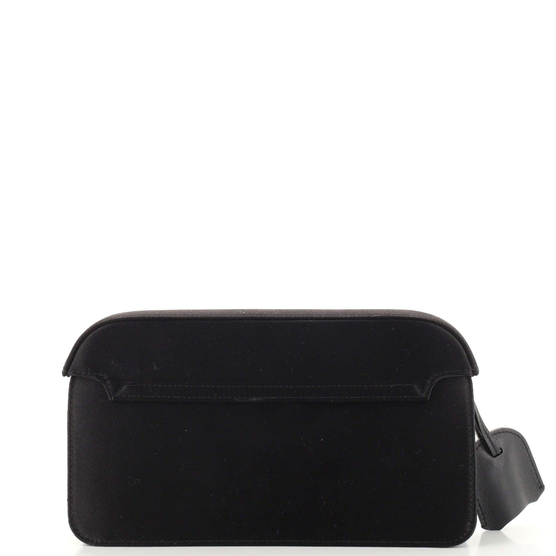 Lady Lock Clutch Satin