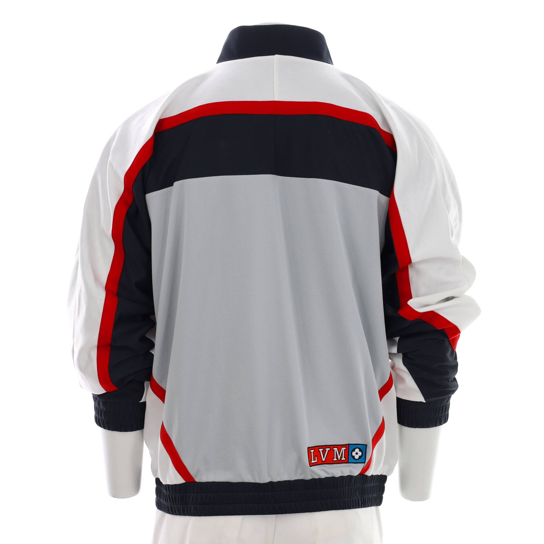 Men's LV Graphic Hockey Tracktop Jacket Embellished Polyester Blend