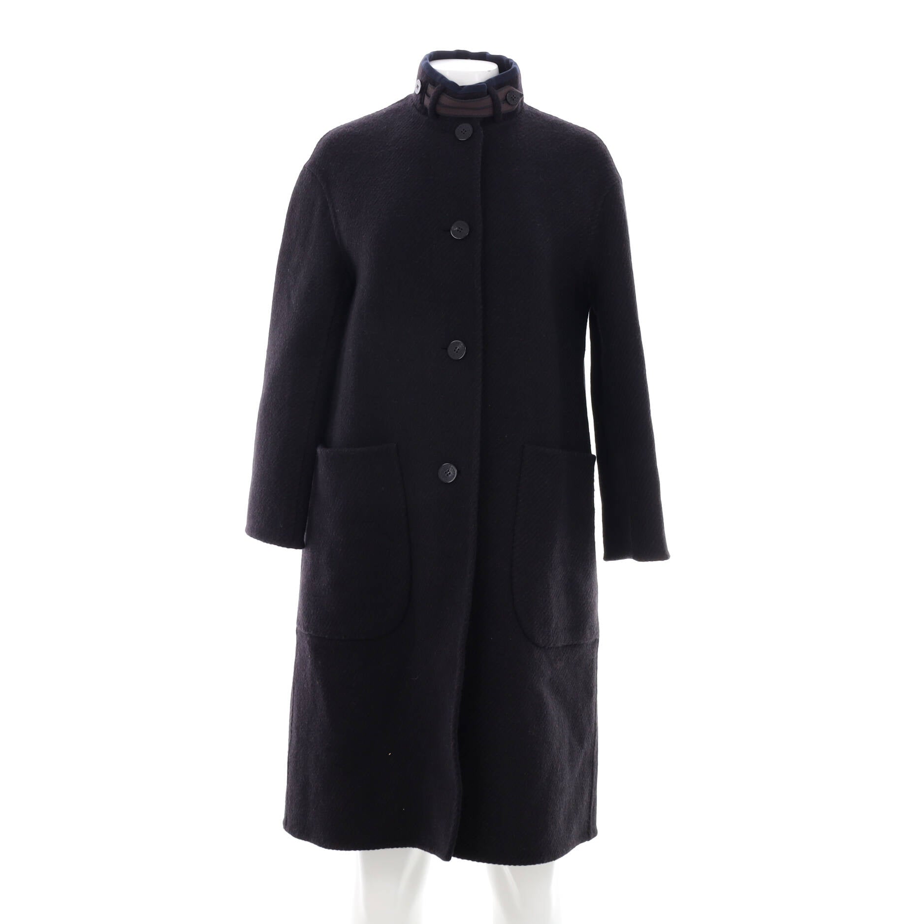 Women's Vintage Stand Collar Coat Cotton