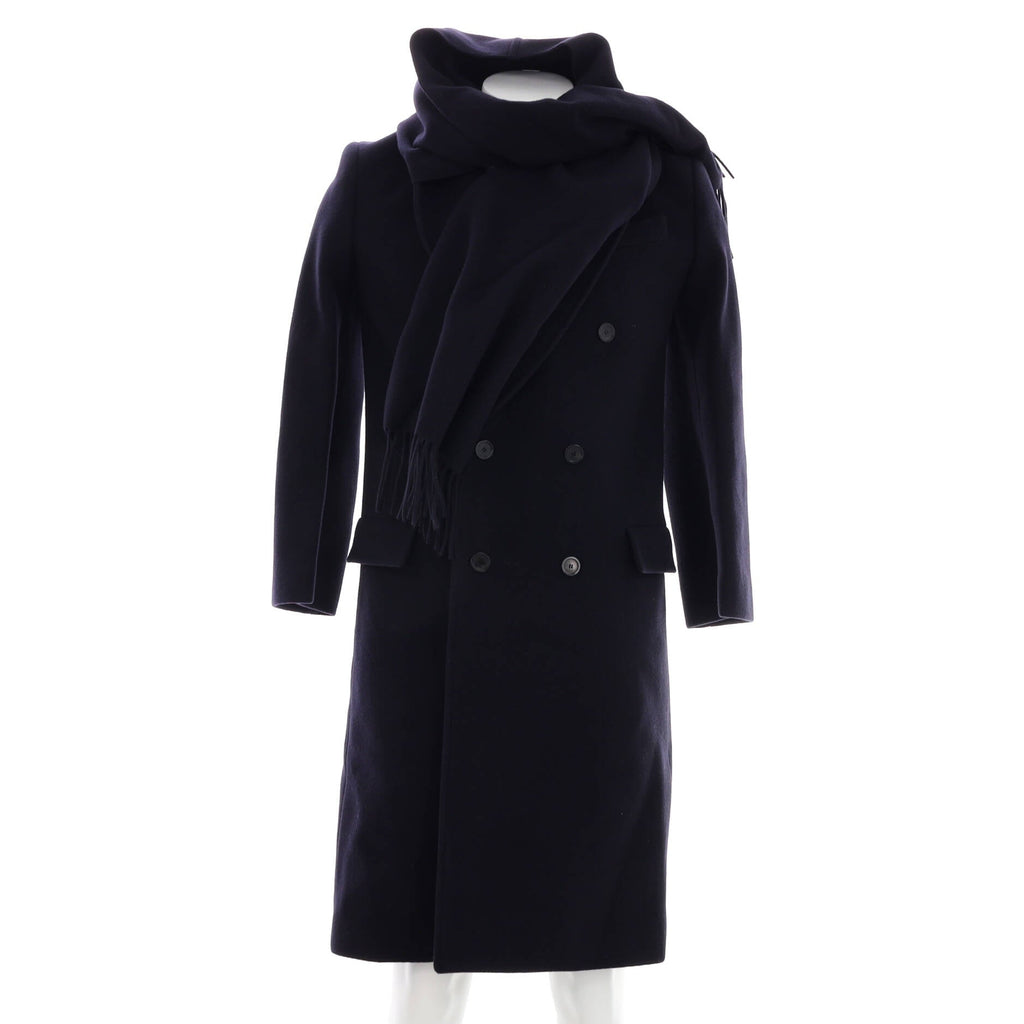 Women's Headscarf Coat Wool Blend