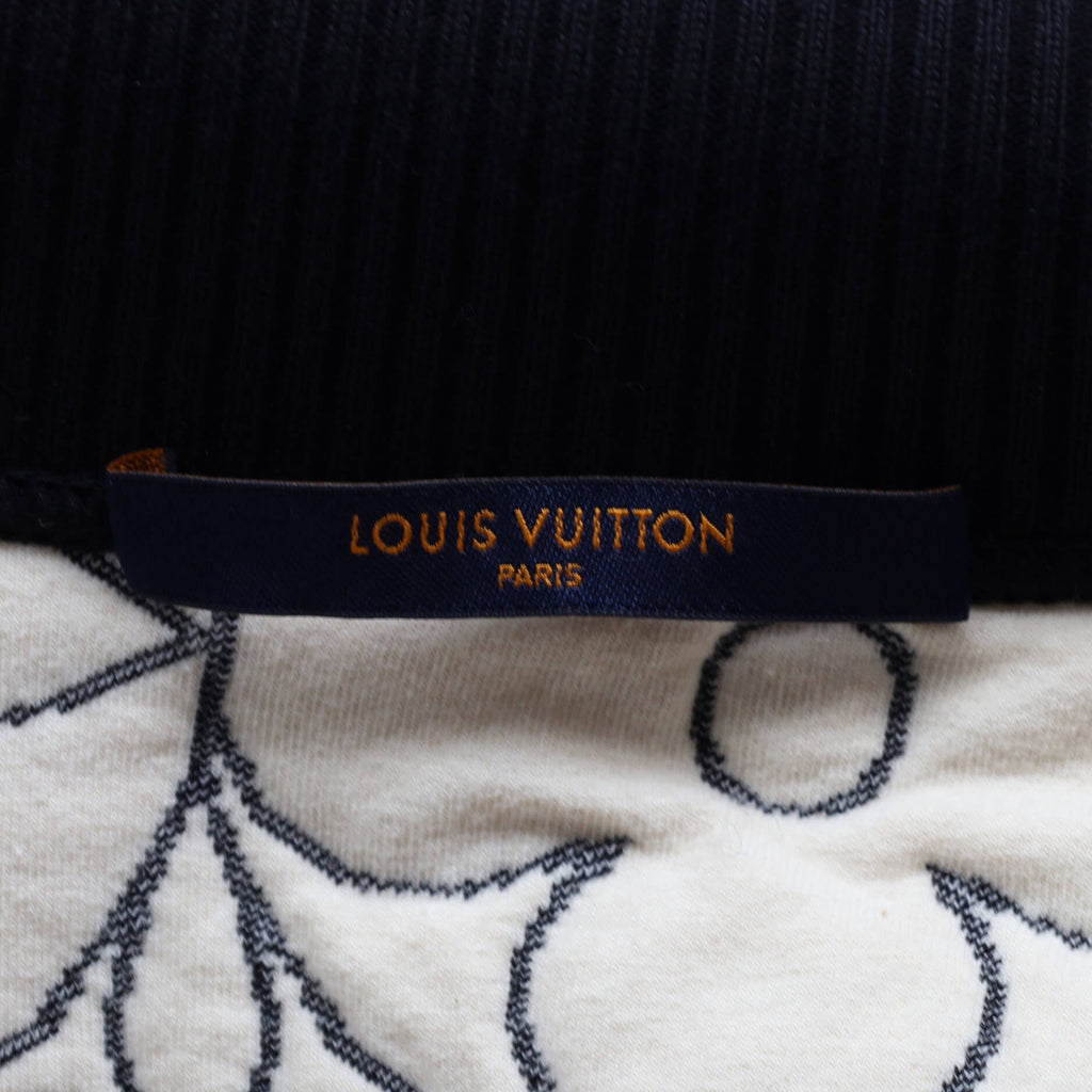 Men's Zip-Through Blouson Monogram Cotton Blend